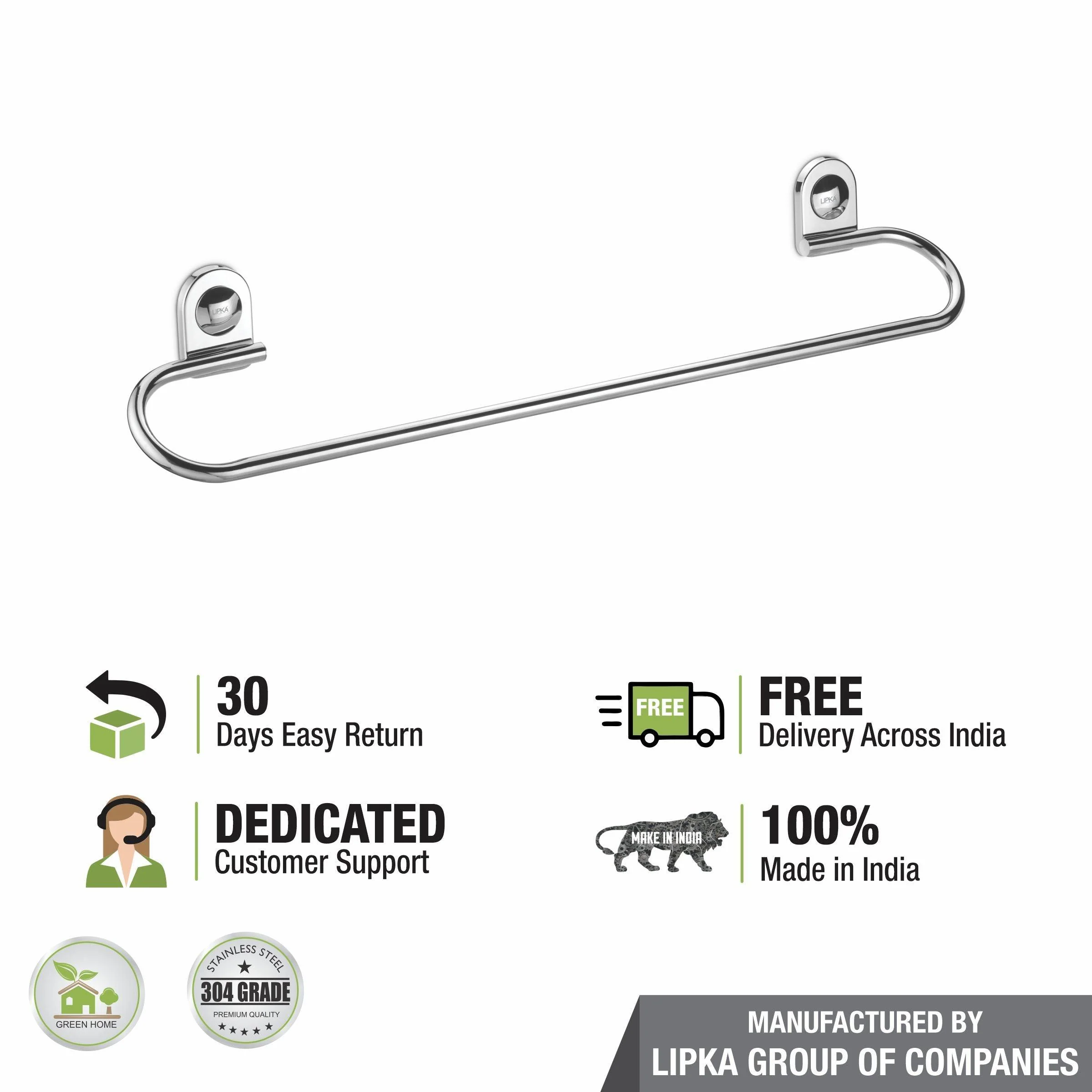 Alma Towel Rod 304-SS (24 Inches) - LIPKA - Image 3