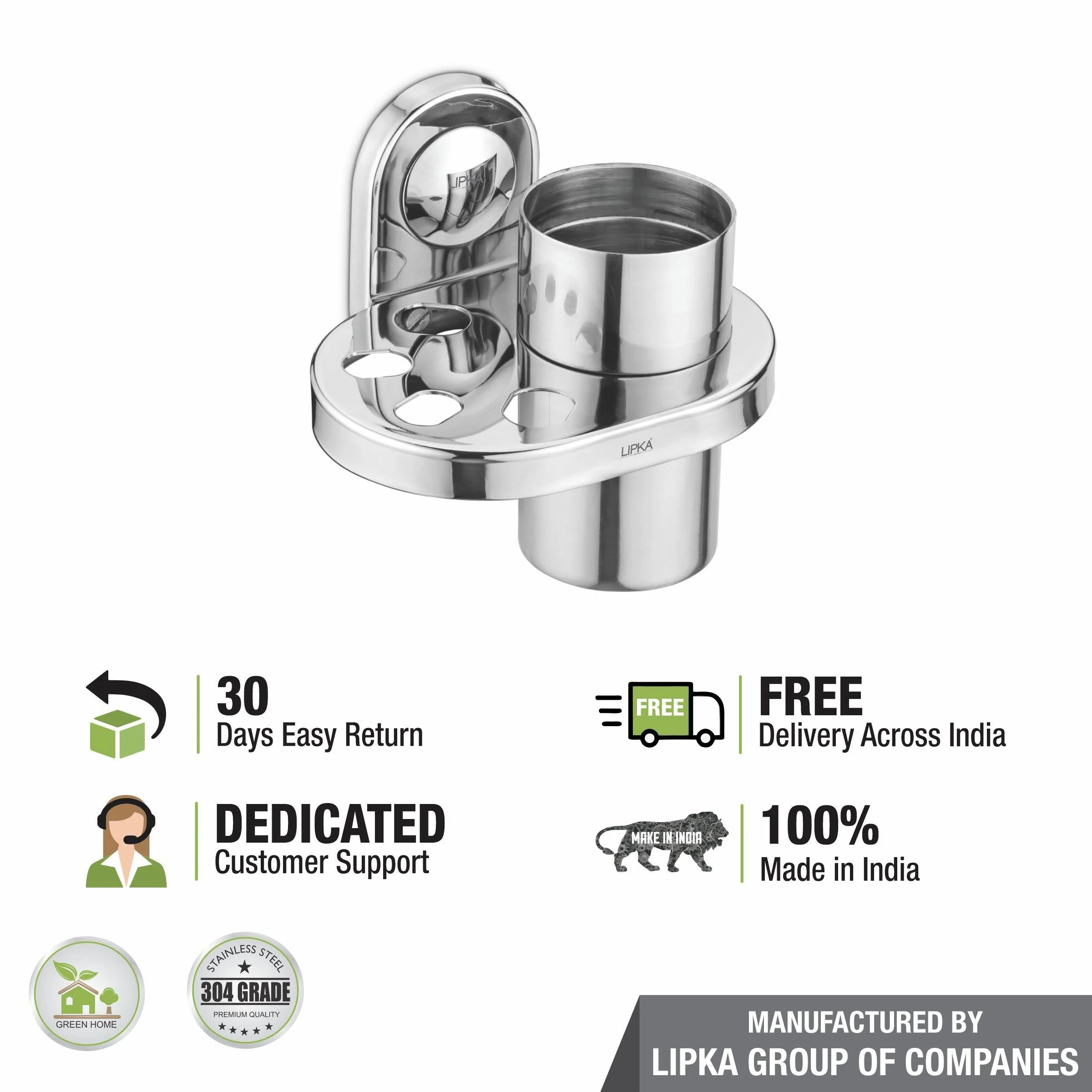 Alma Tumbler Holder (304-Grade SS) - LIPKA - Image 4