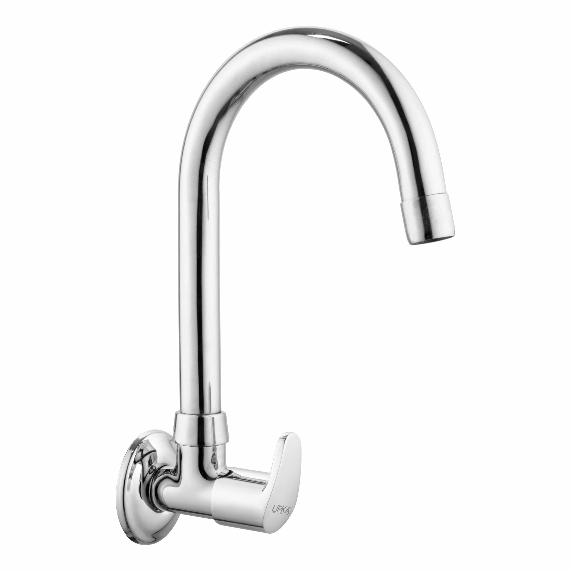 Apple Sink Tap Brass Faucet with Round Swivel Spout (15 Inches) - LIPKA