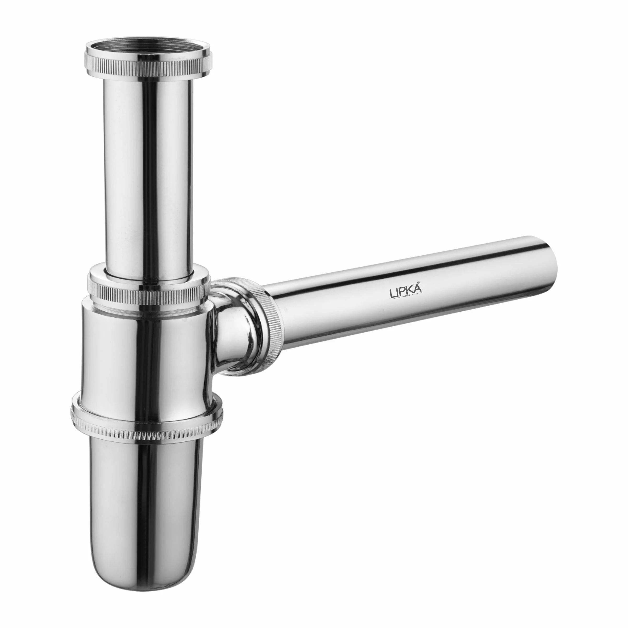 ARC Brass Bottle Trap CP (12 Inches) - LIPKA