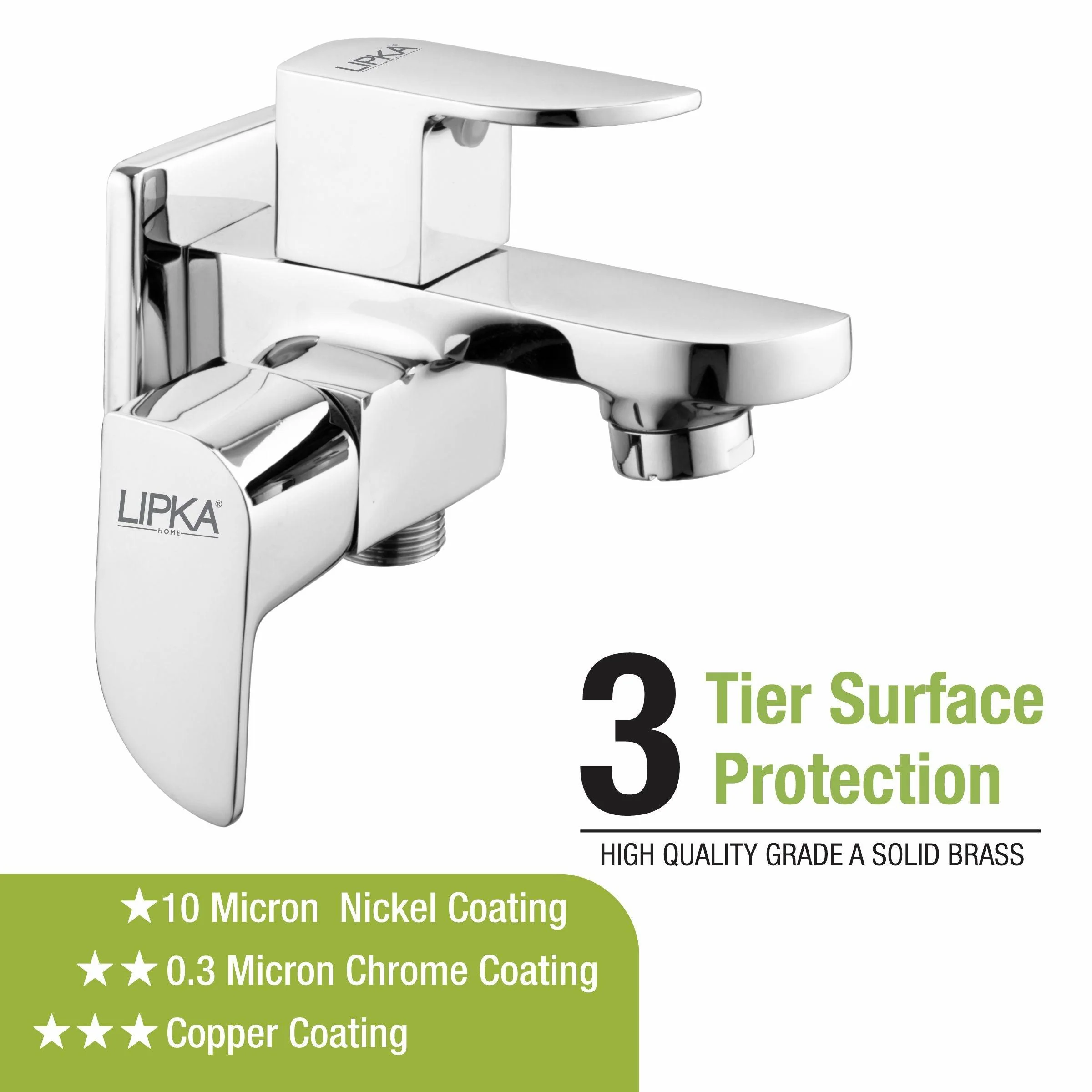 Arise Two Way Bib Tap Faucet (Double Handle) - LIPKA - Image 4