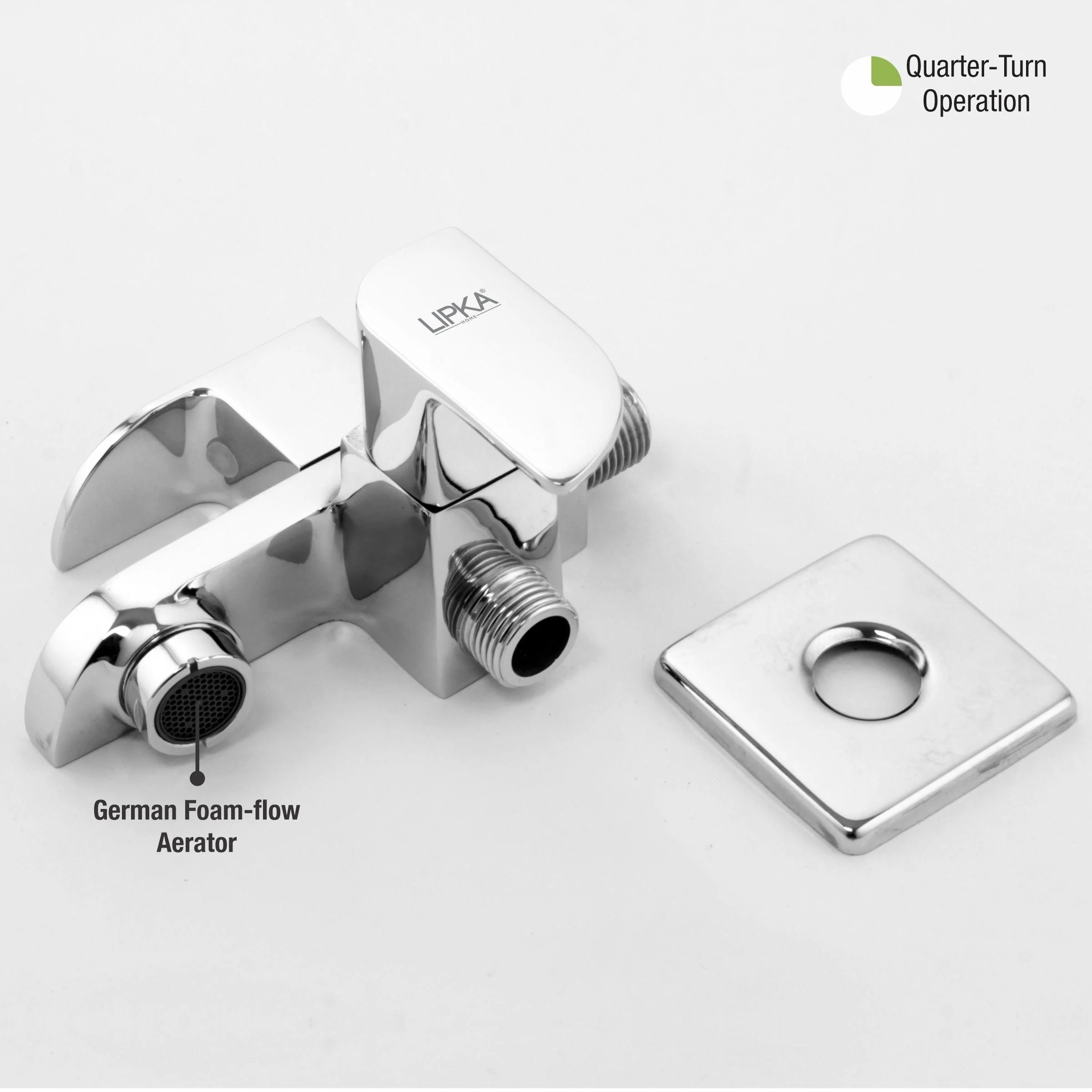 Arise Two Way Bib Tap Faucet (Double Handle) - LIPKA - Image 5