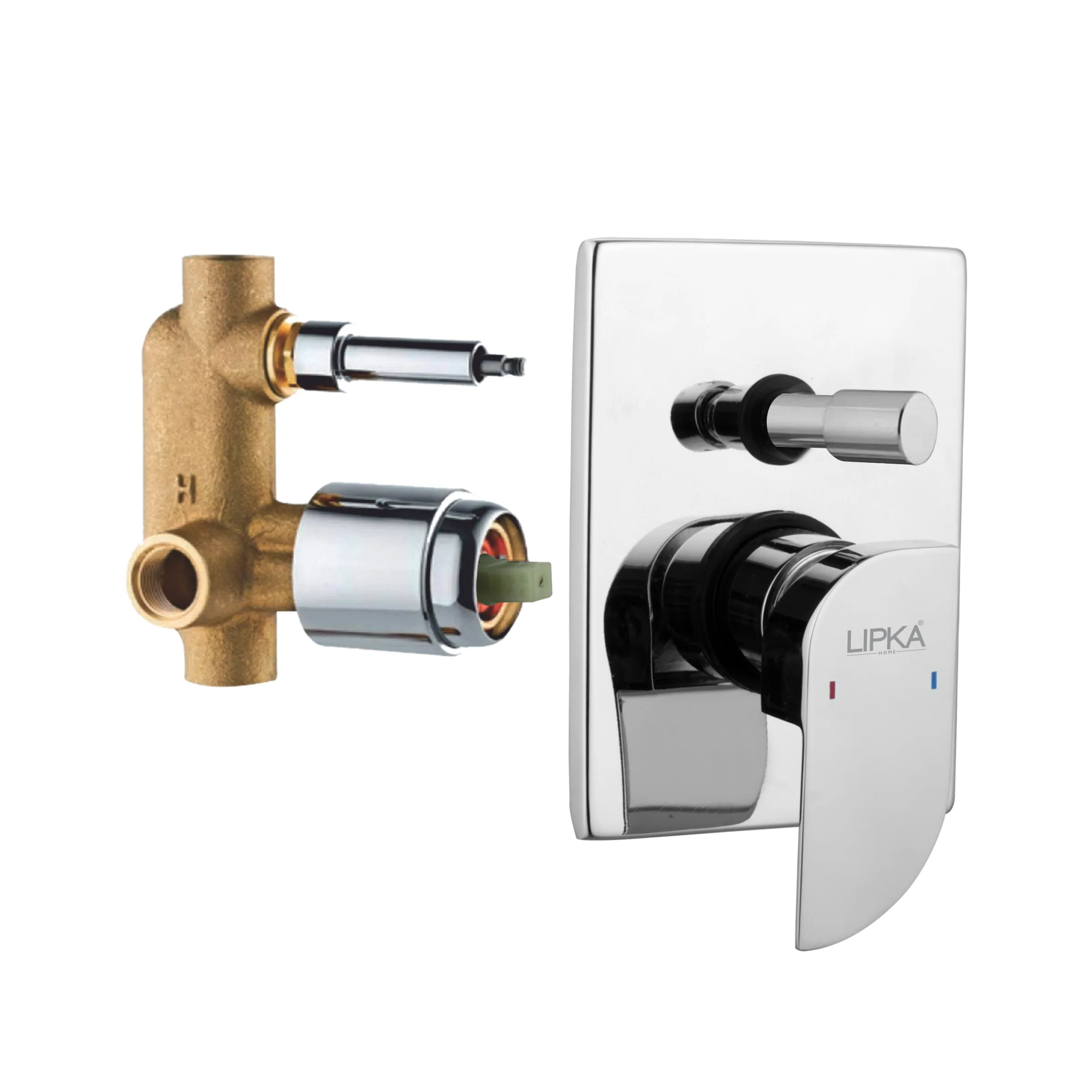 Arise JAQ 2-inlet Single Lever Diverter (Complete Set)- LIPKA