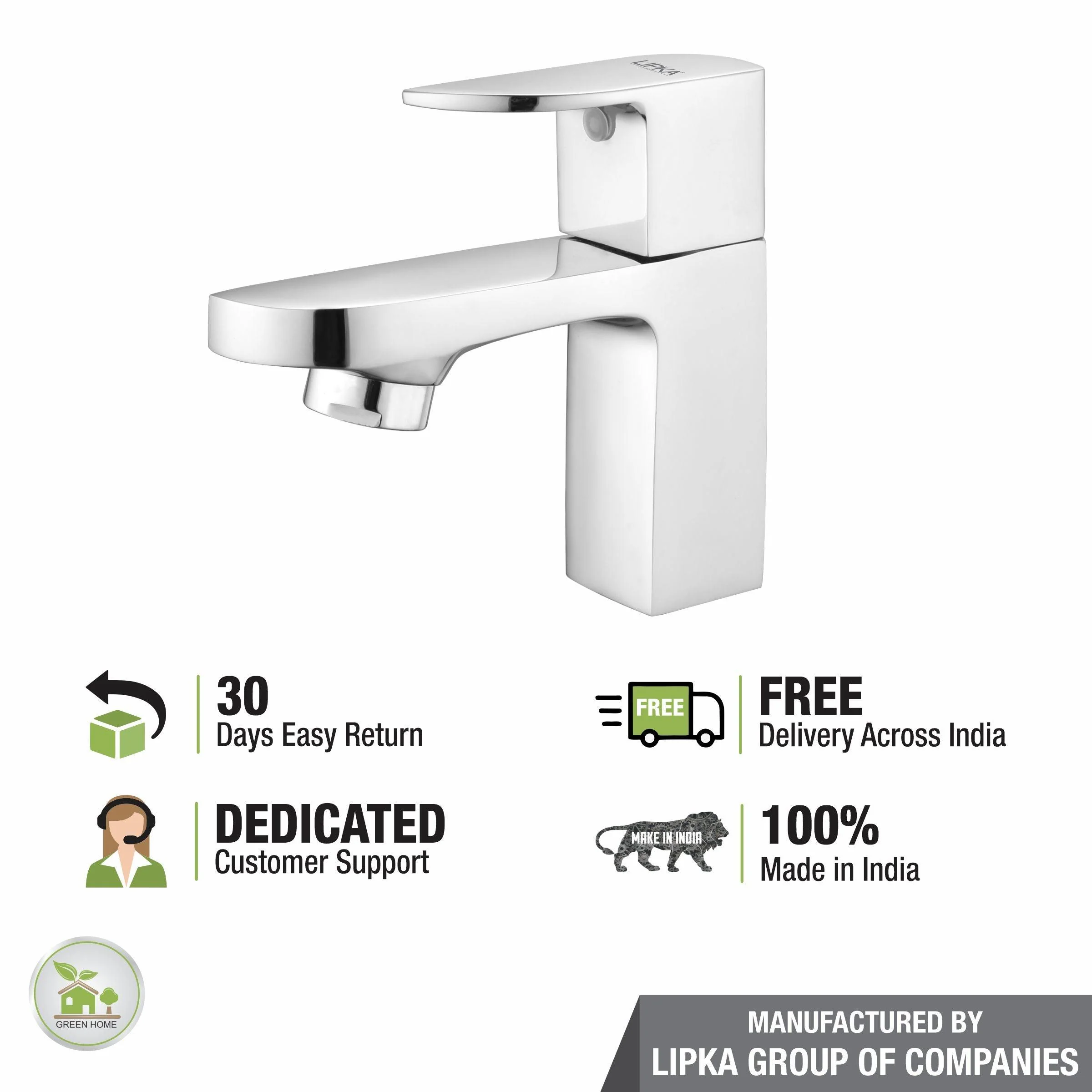 Arise Pillar Tap Brass Faucet - LIPKA - Image 6