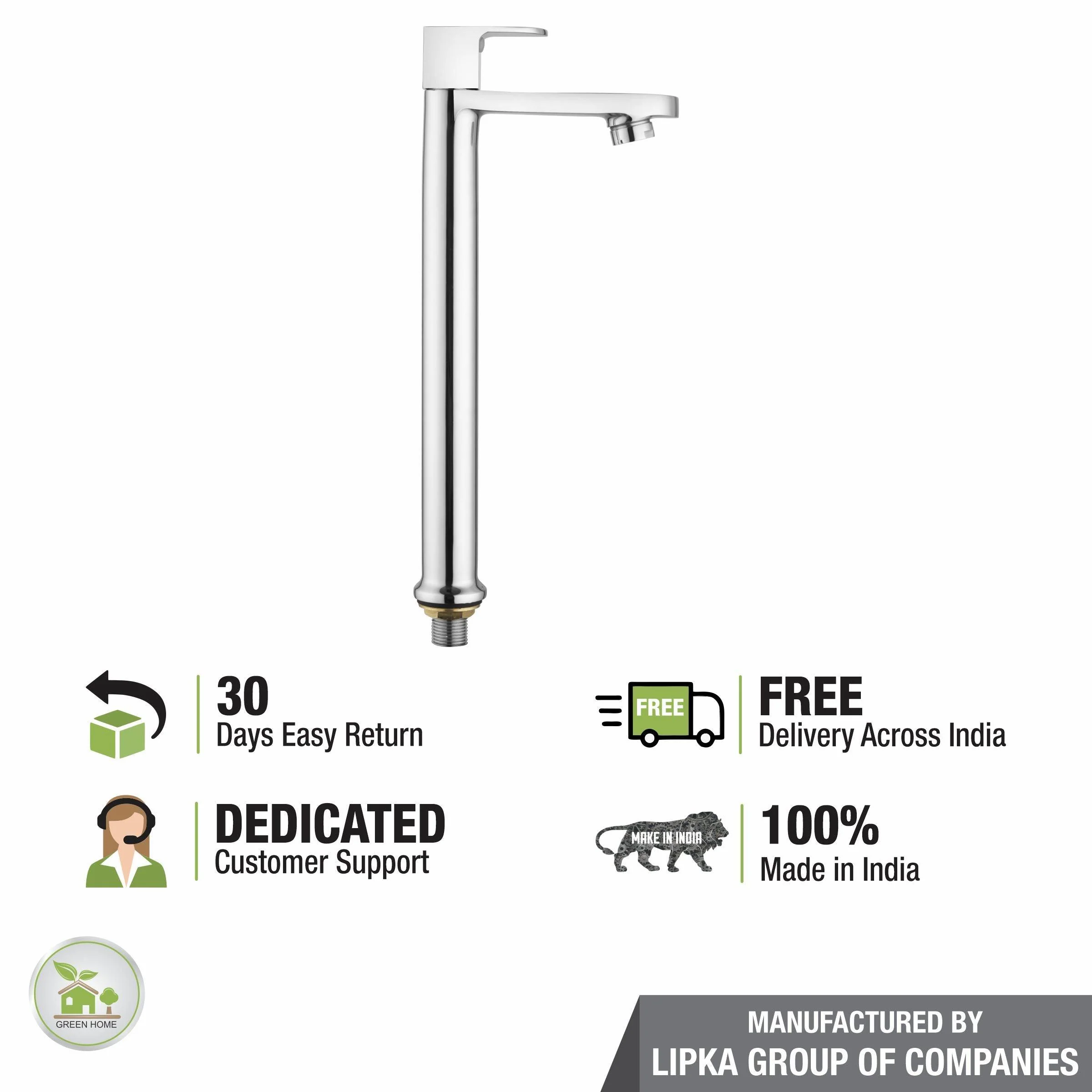Arise Pillar Tap Tall Body Brass Faucet- LIPKA - Image 6