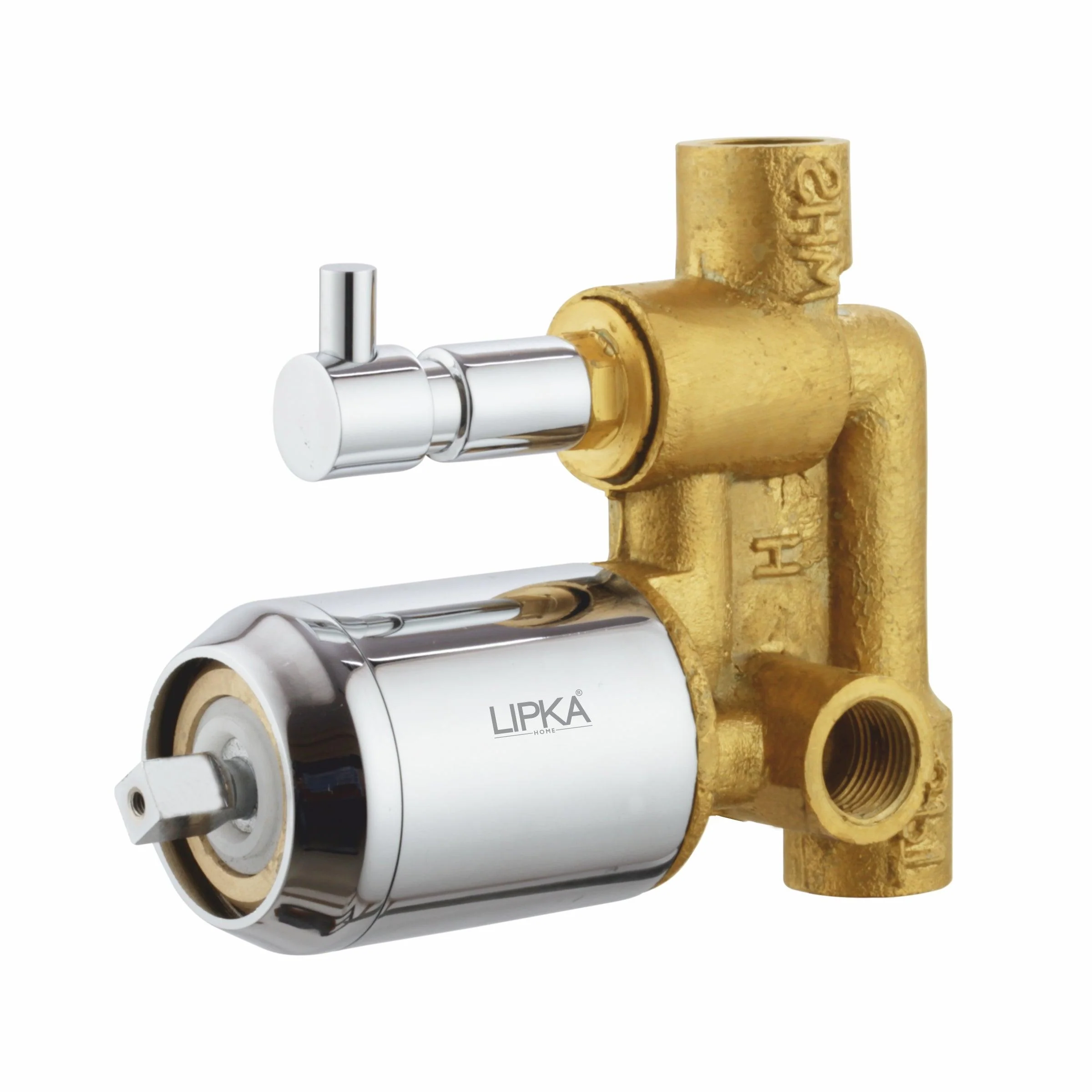 2-inlet Single Lever High-Flow Diverter (Only Body) - LIPKA