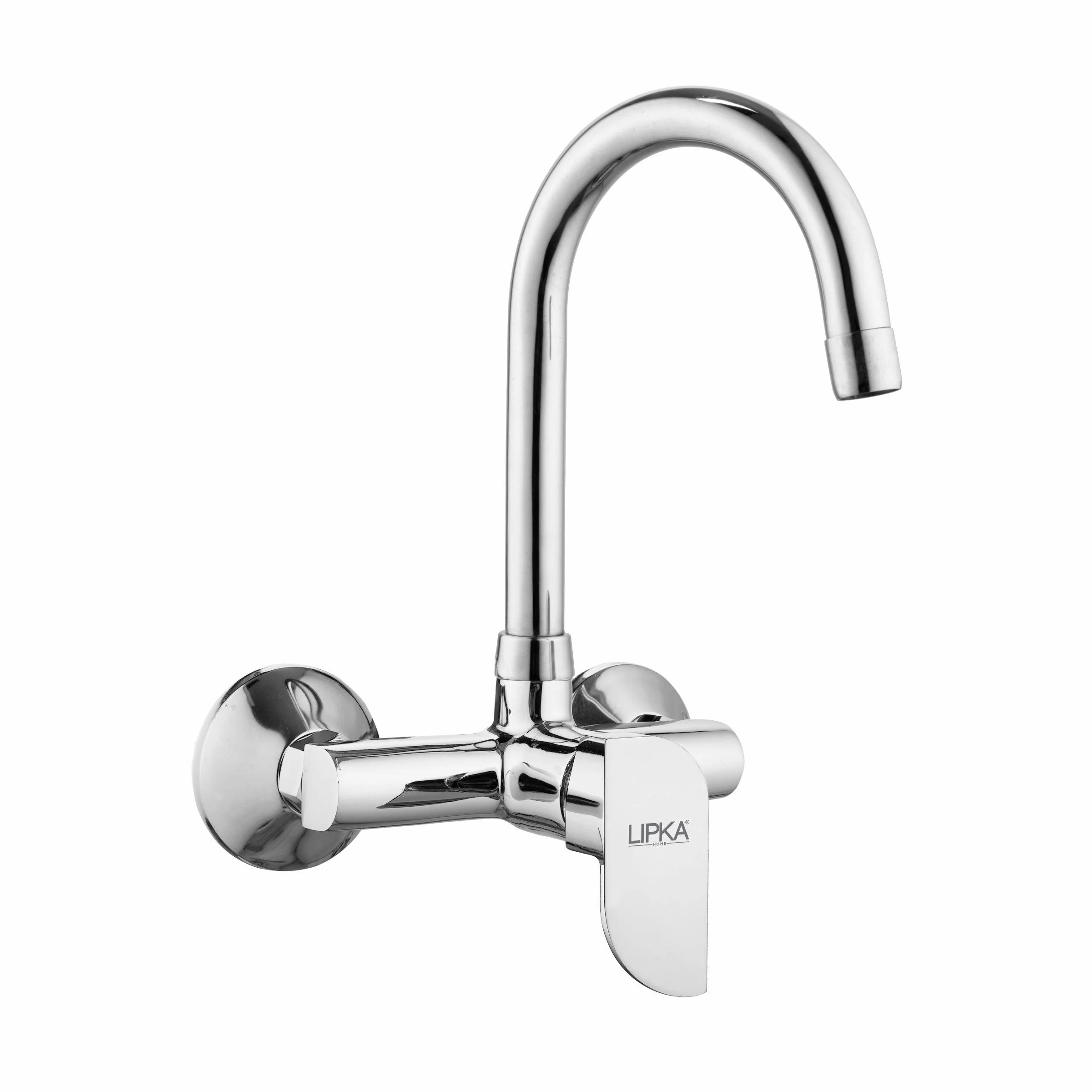 Arise Single Lever Sink Mixer with Swivel Spout (15 Inches) - LIPKA