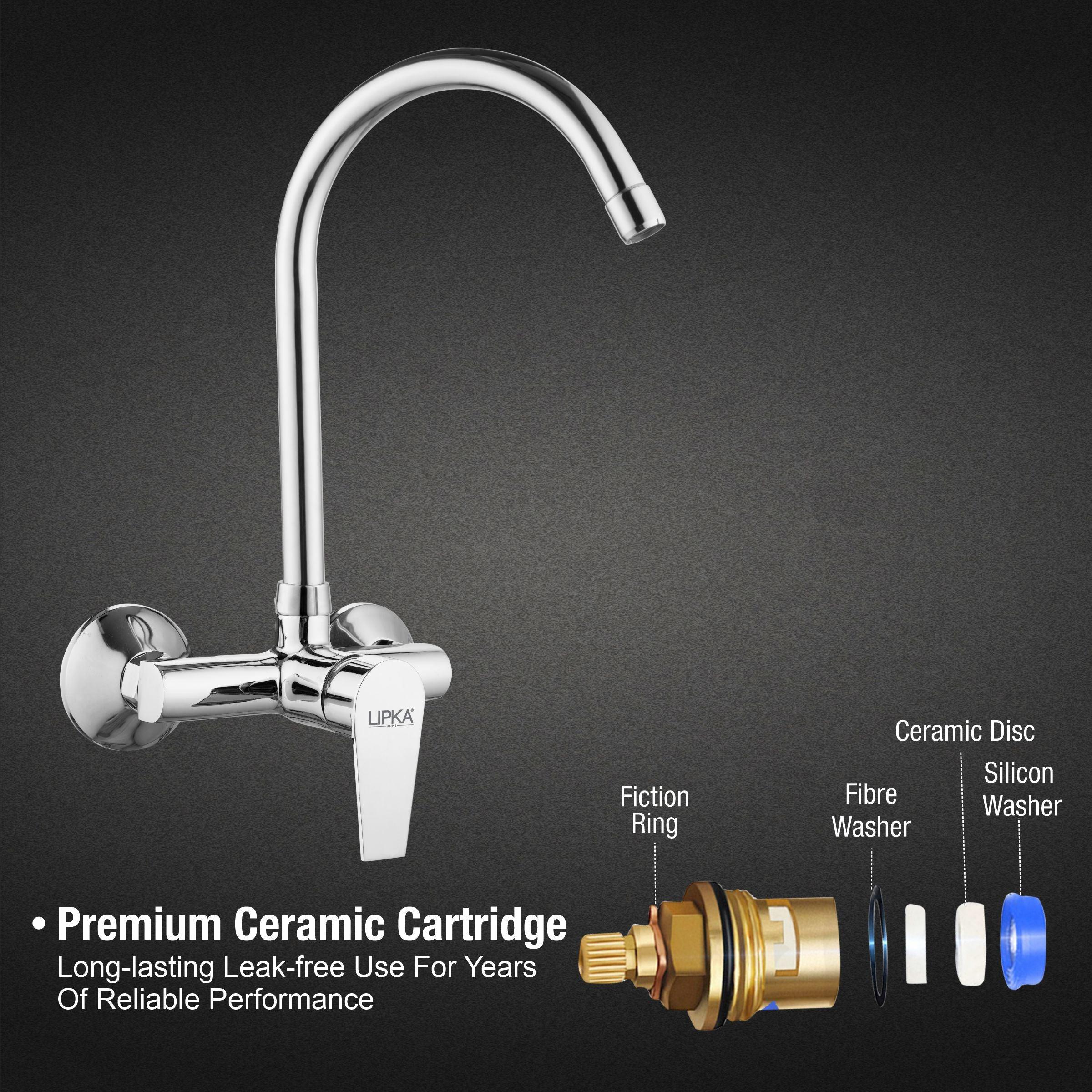 Victory Single Lever Sink Mixer with Swivel Spout (20 Inches) - LIPKA - Image 3