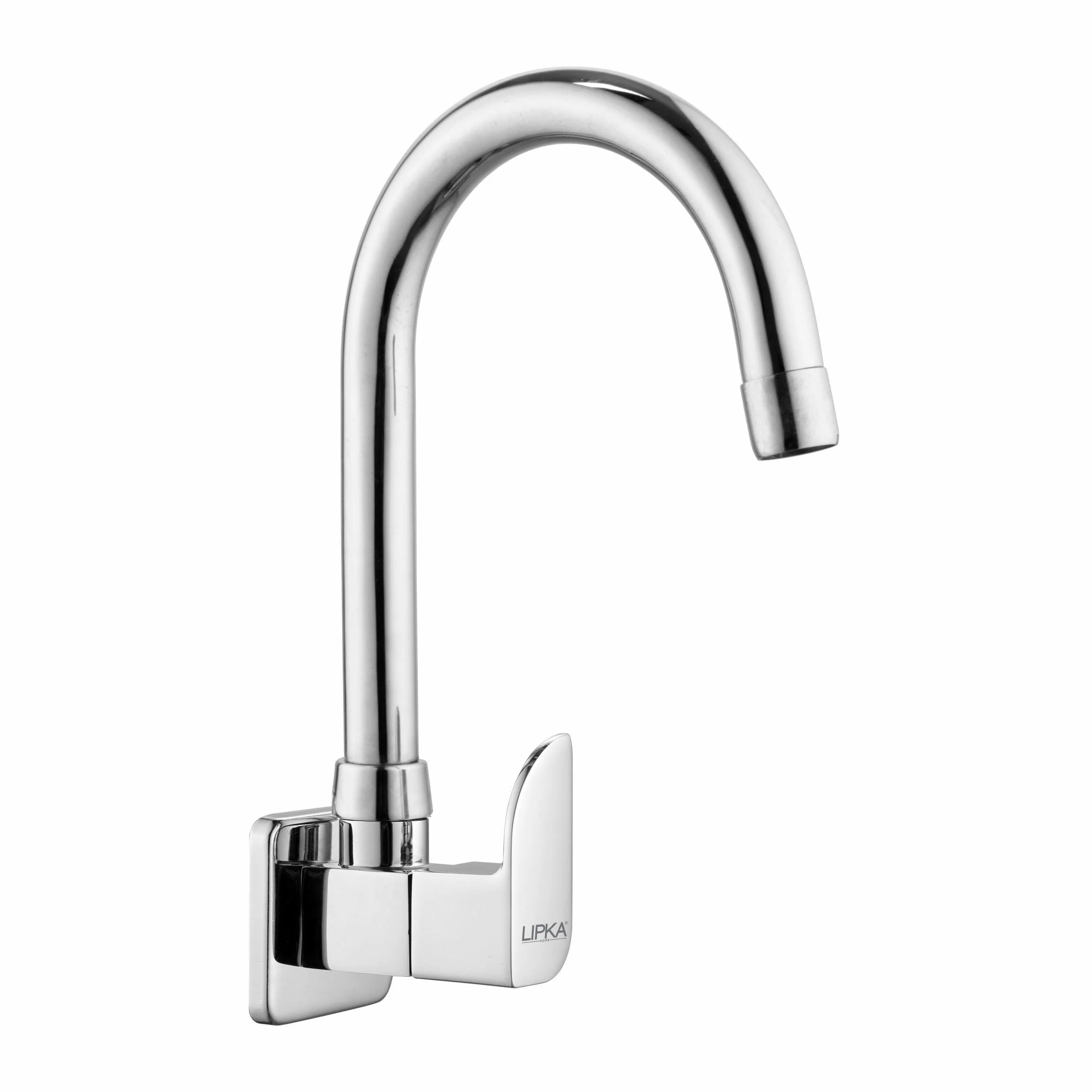 Arise Sink Tap Brass Faucet with Round Swivel Spout (15 Inches) - LIPKA
