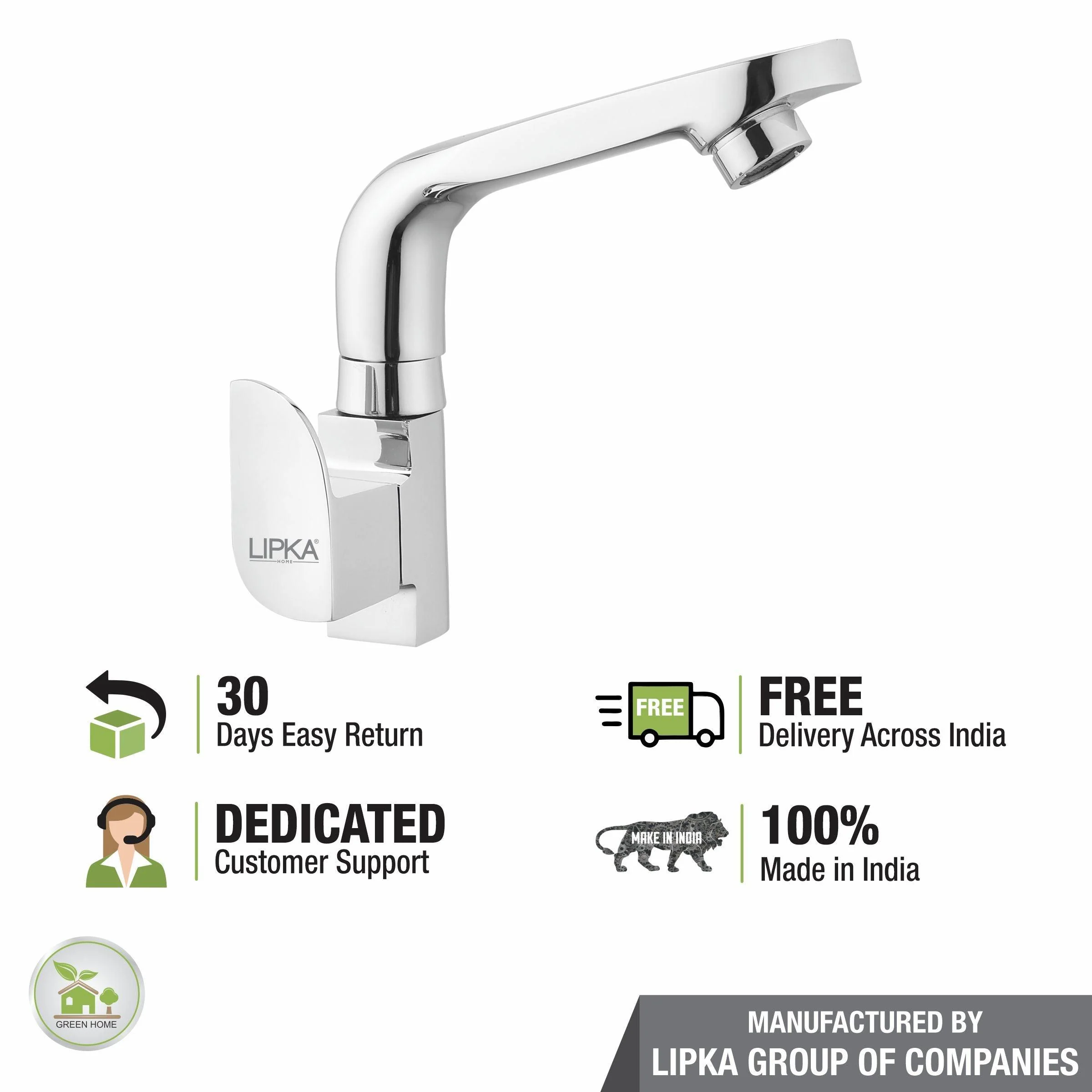 Arise Swan Neck with Swivel Spout Faucet - LIPKA - Image 6