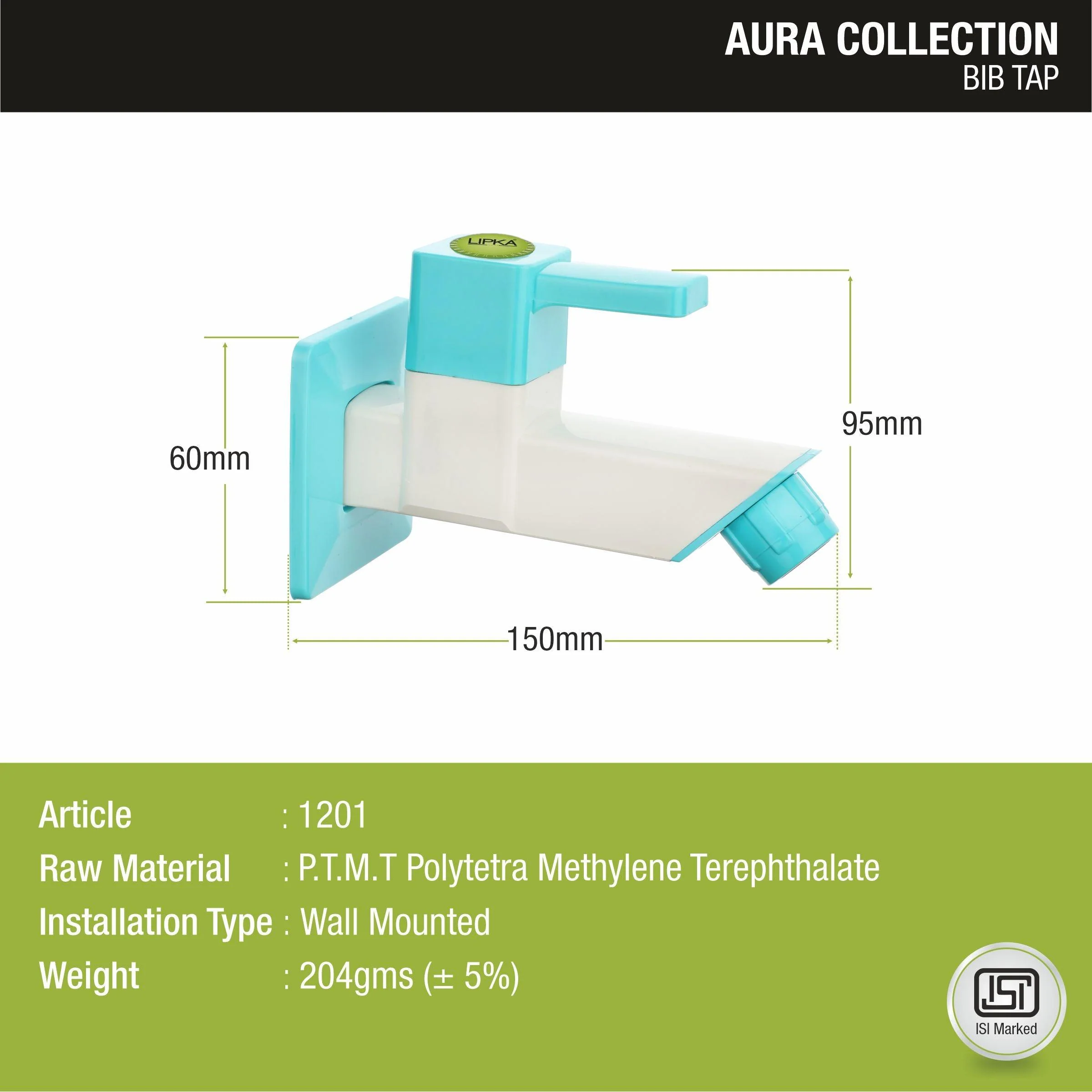 Aura Bib Tap PTMT Faucet - LIPKA - Image 2