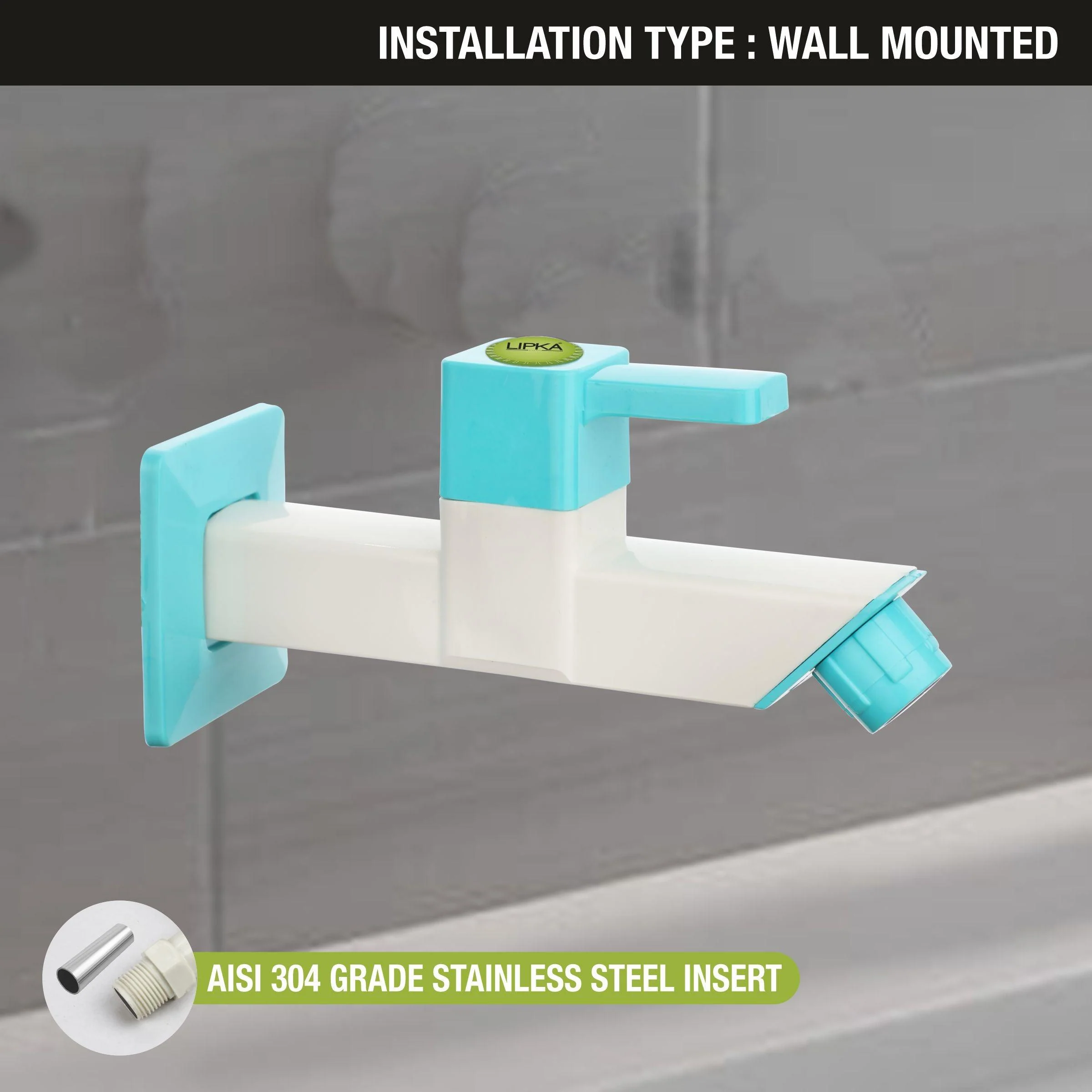 Aura Bib Tap Long Body PTMT Faucet - LIPKA - Image 5