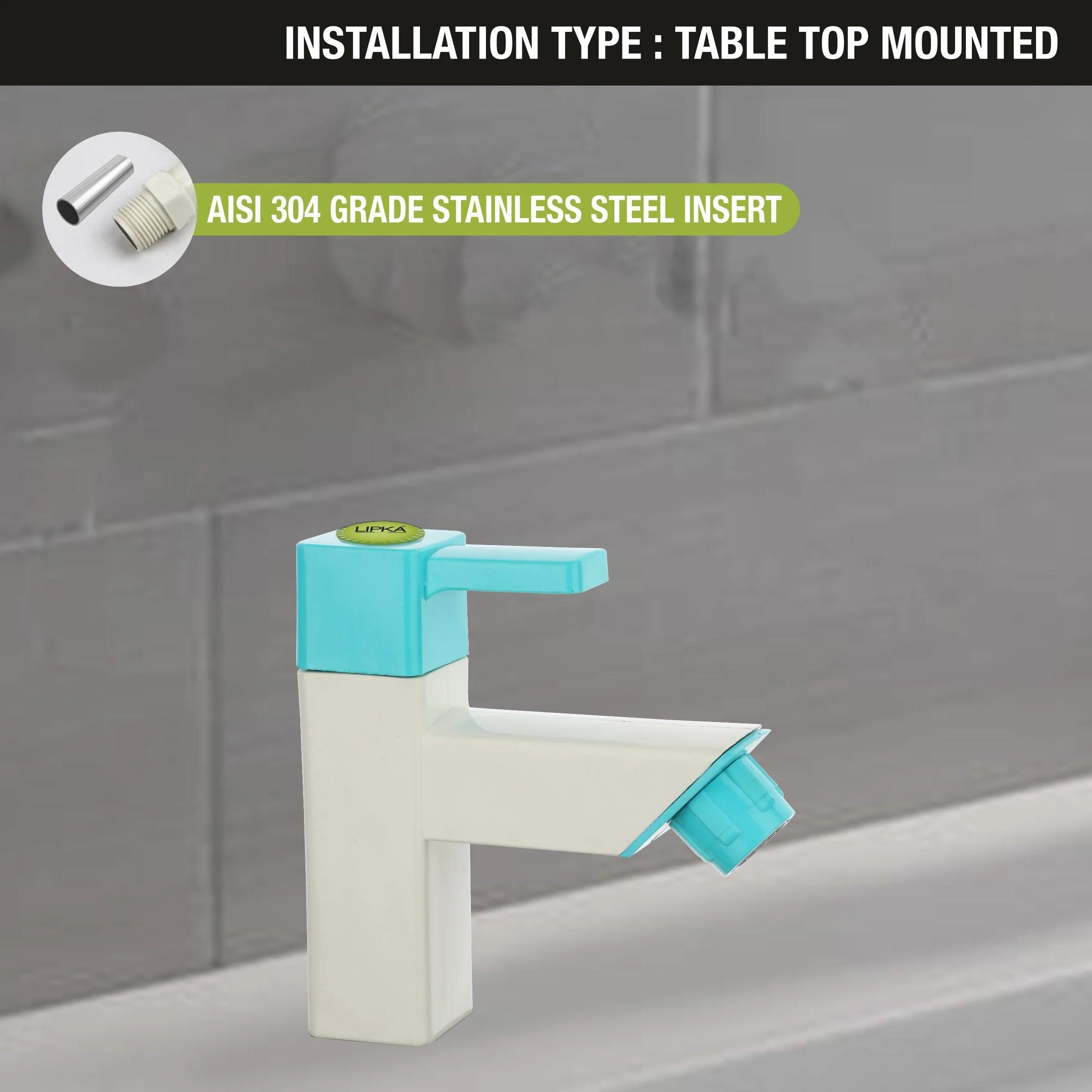 Aura Pillar Tap PTMT Faucet - LIPKA - Image 3