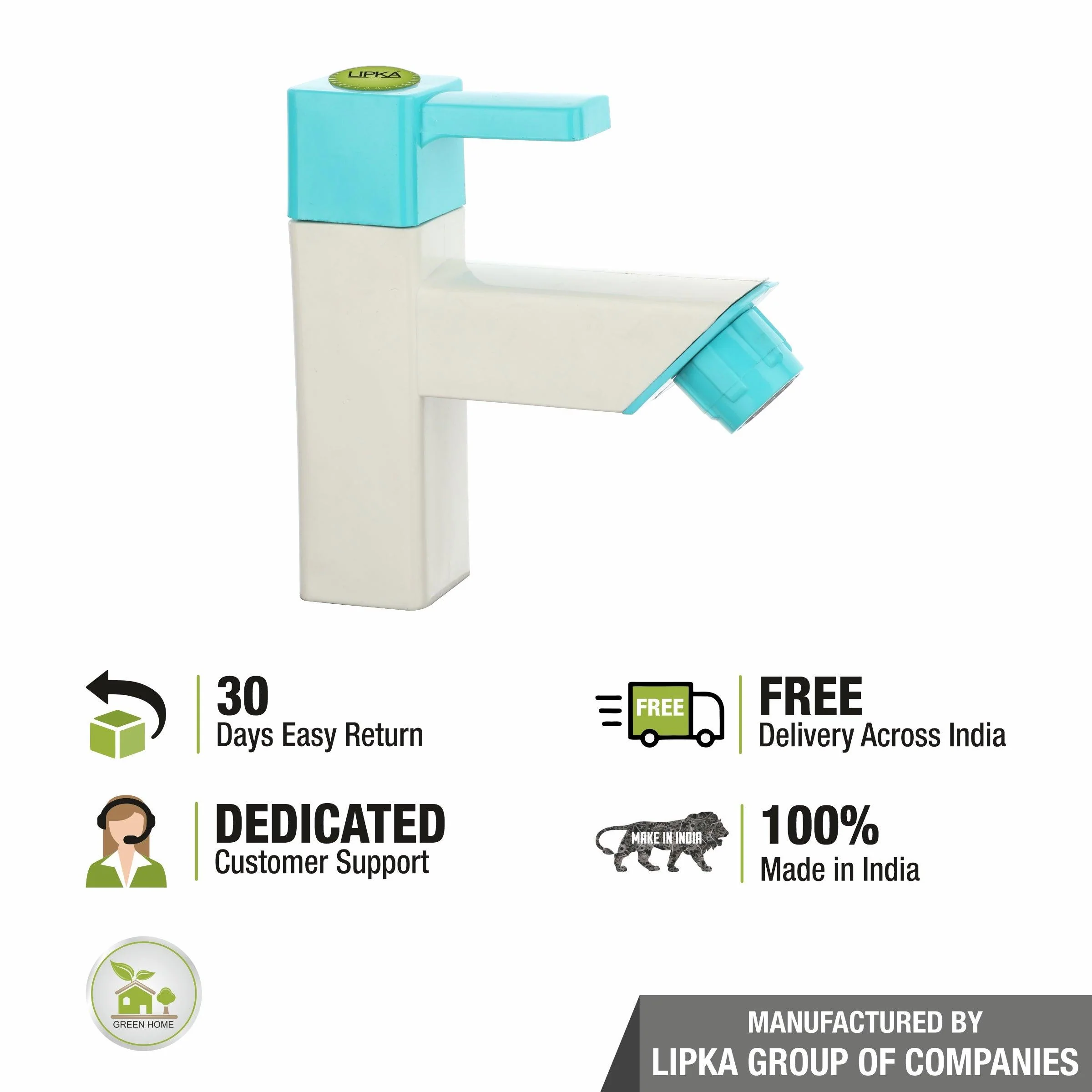 Aura Pillar Tap PTMT Faucet - LIPKA - Image 5