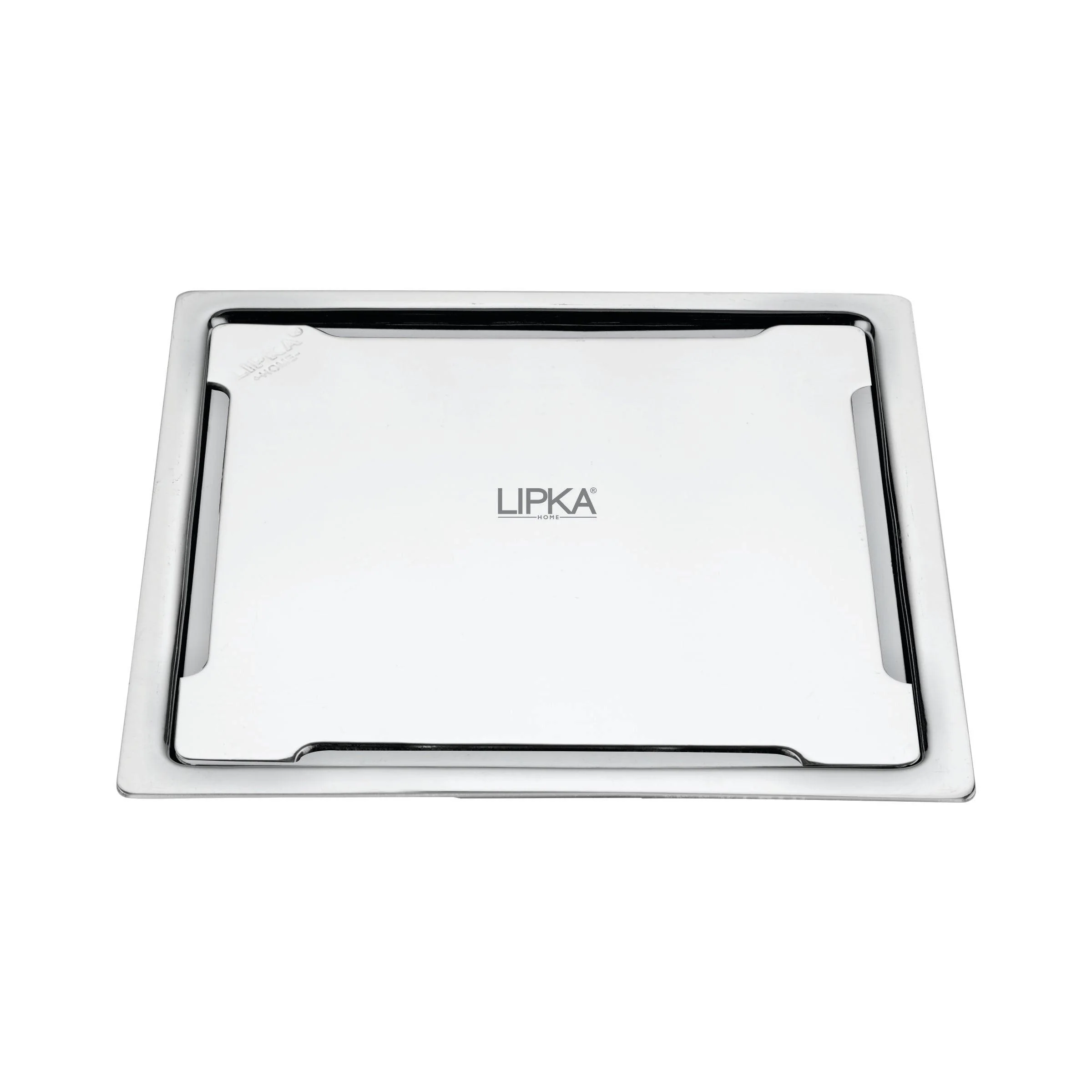 Beta Deluxe Square Flat Cut Floor Drain (5 x 5 Inches) - LIPKA