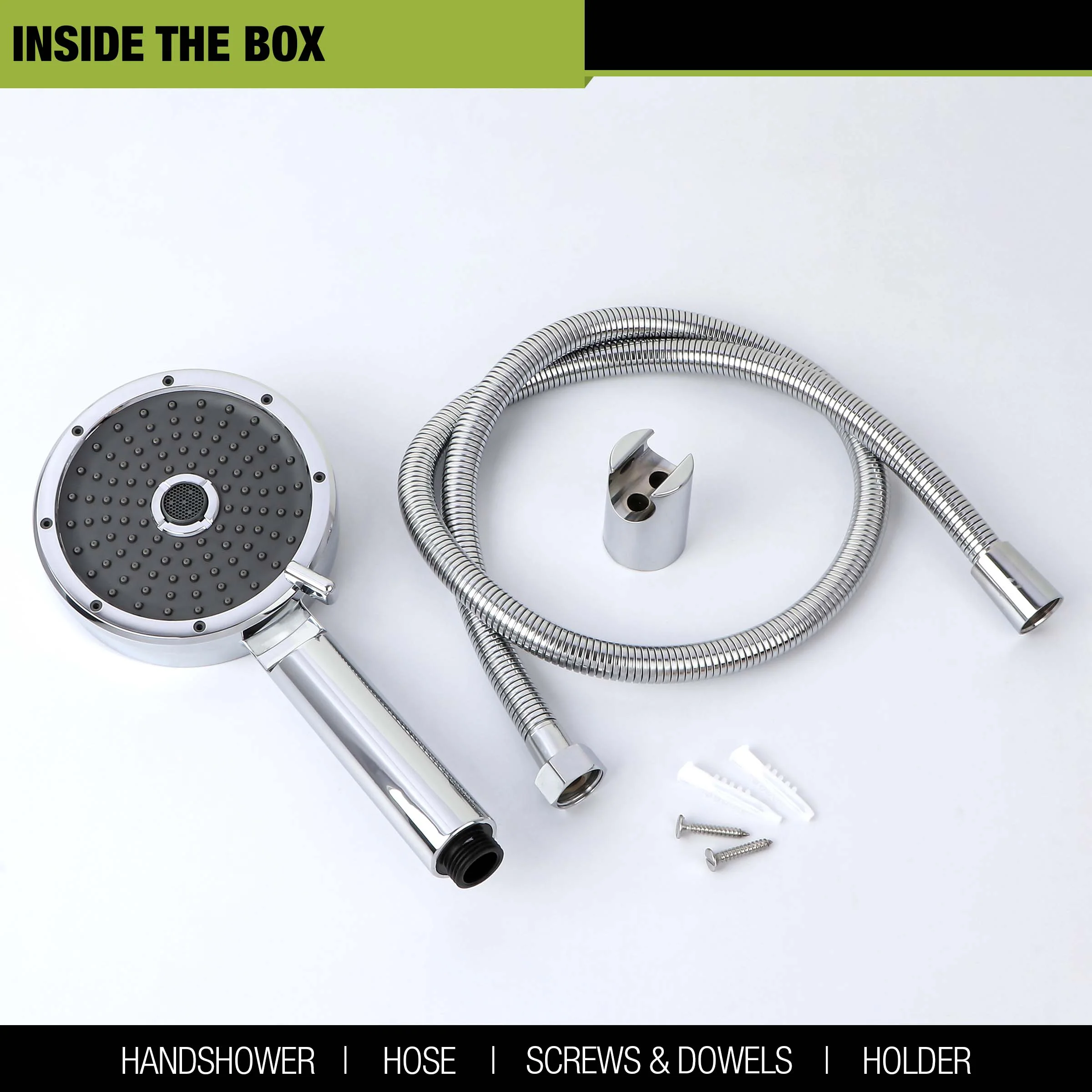 Cavia Multi Flow Hand Shower with Wall Hook & 304-Grade Shower Tube - LIPKA - Image 4