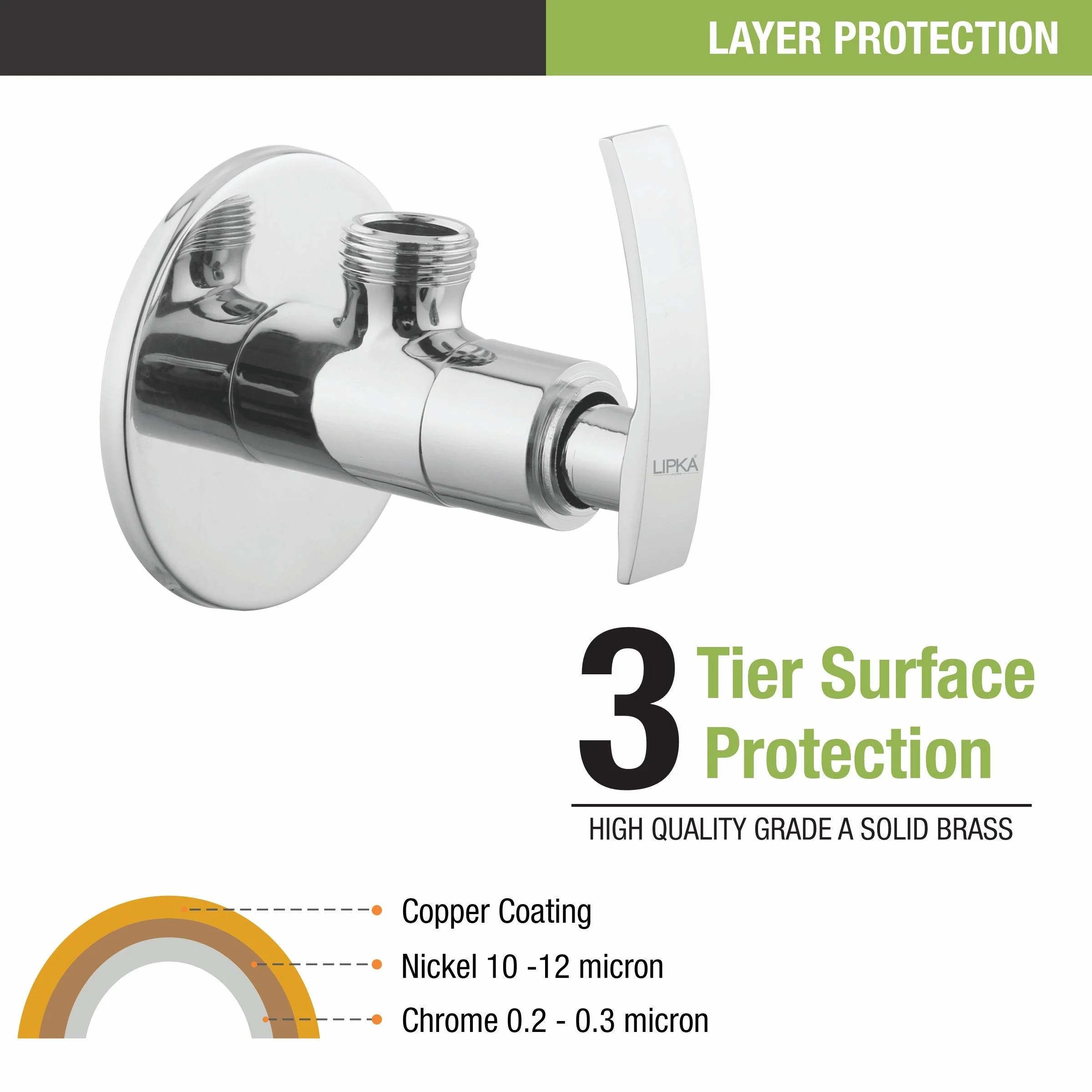 Chicago Angle Valve Faucet - LIPKA - Image 3