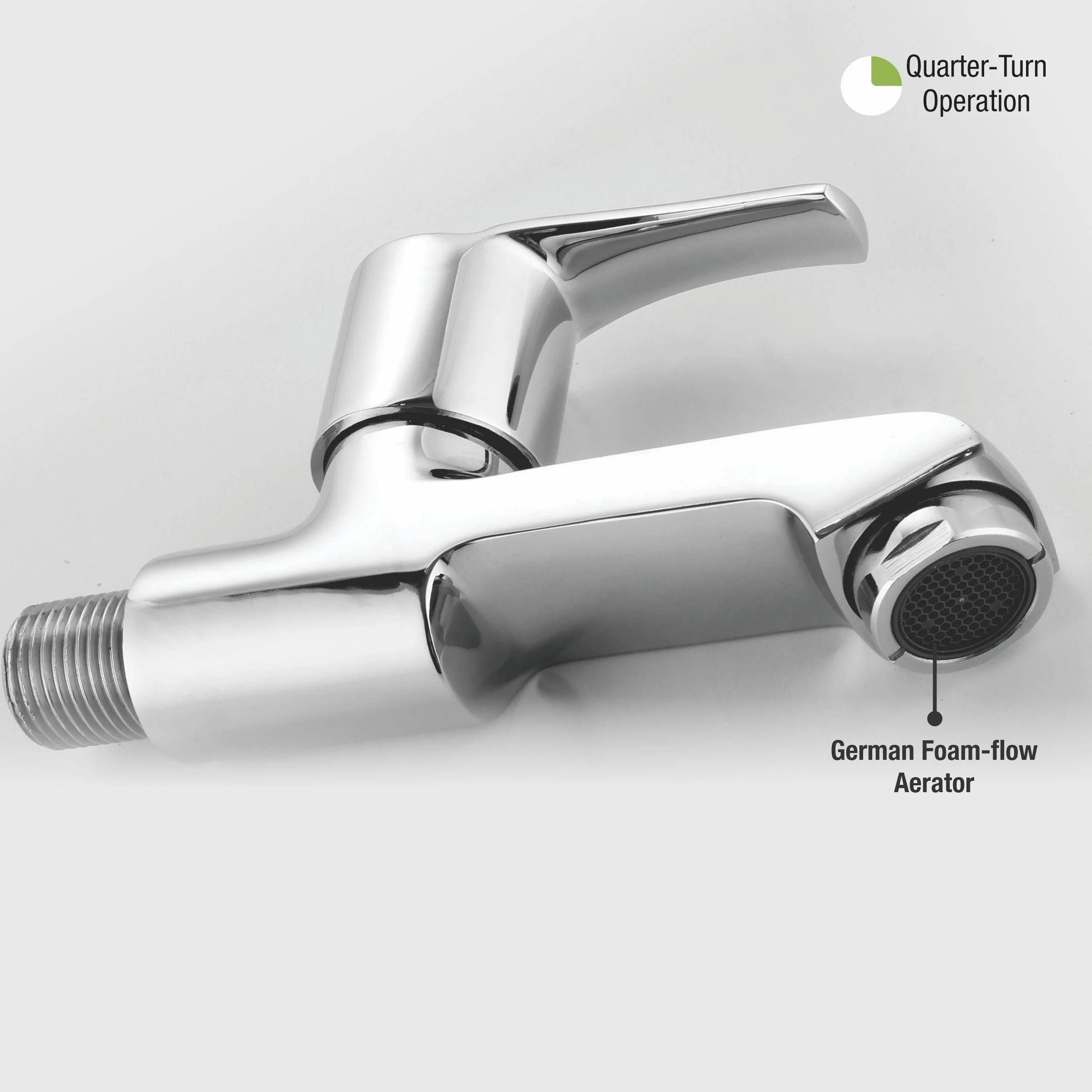 Coral Bib Tap Long Body Brass Faucet - LIPKA - Image 4