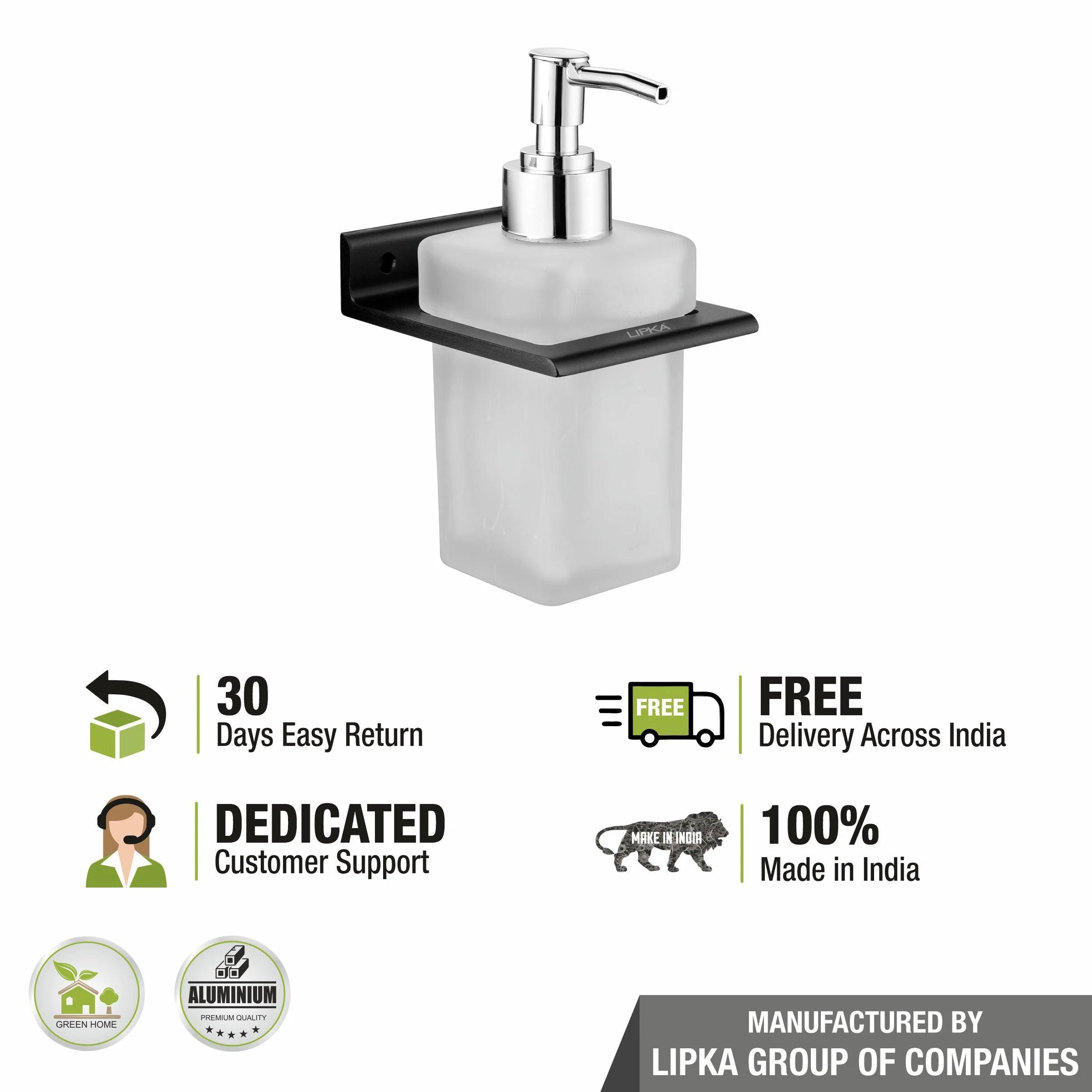 Fire Liquid Soap Dispenser (Space Aluminium) - LIPKA - Image 5