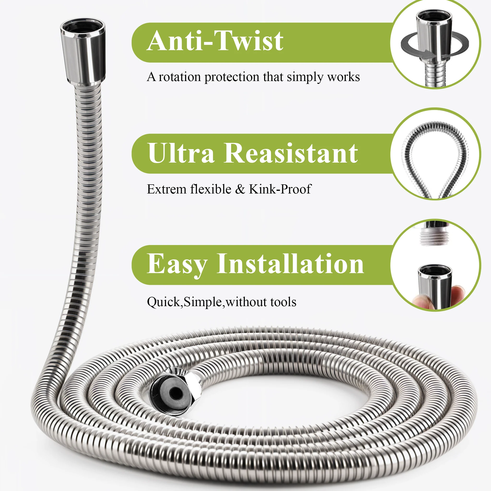 Flexible Shower Tube (1.5 Meter) - LIPKA - Image 6