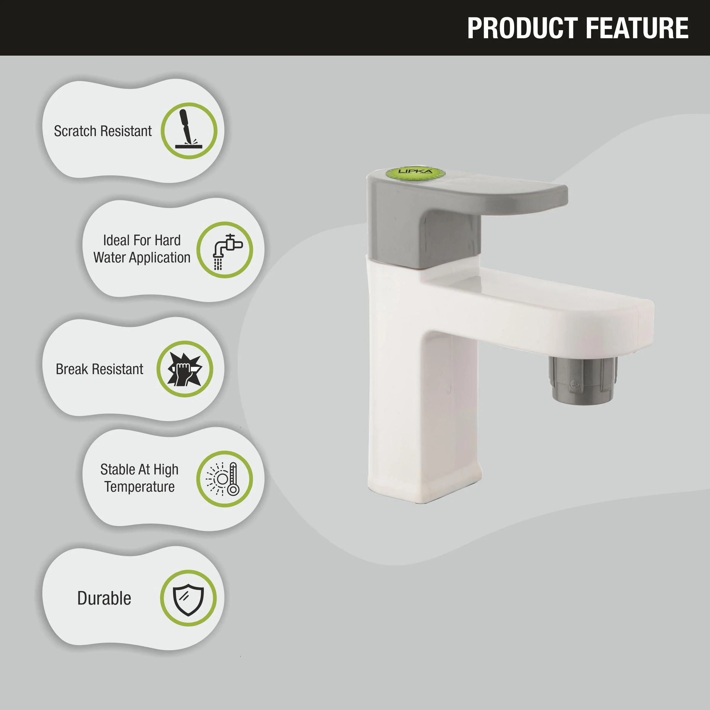 Flora Pillar Tap PTMT Faucet - LIPKA - Image 5