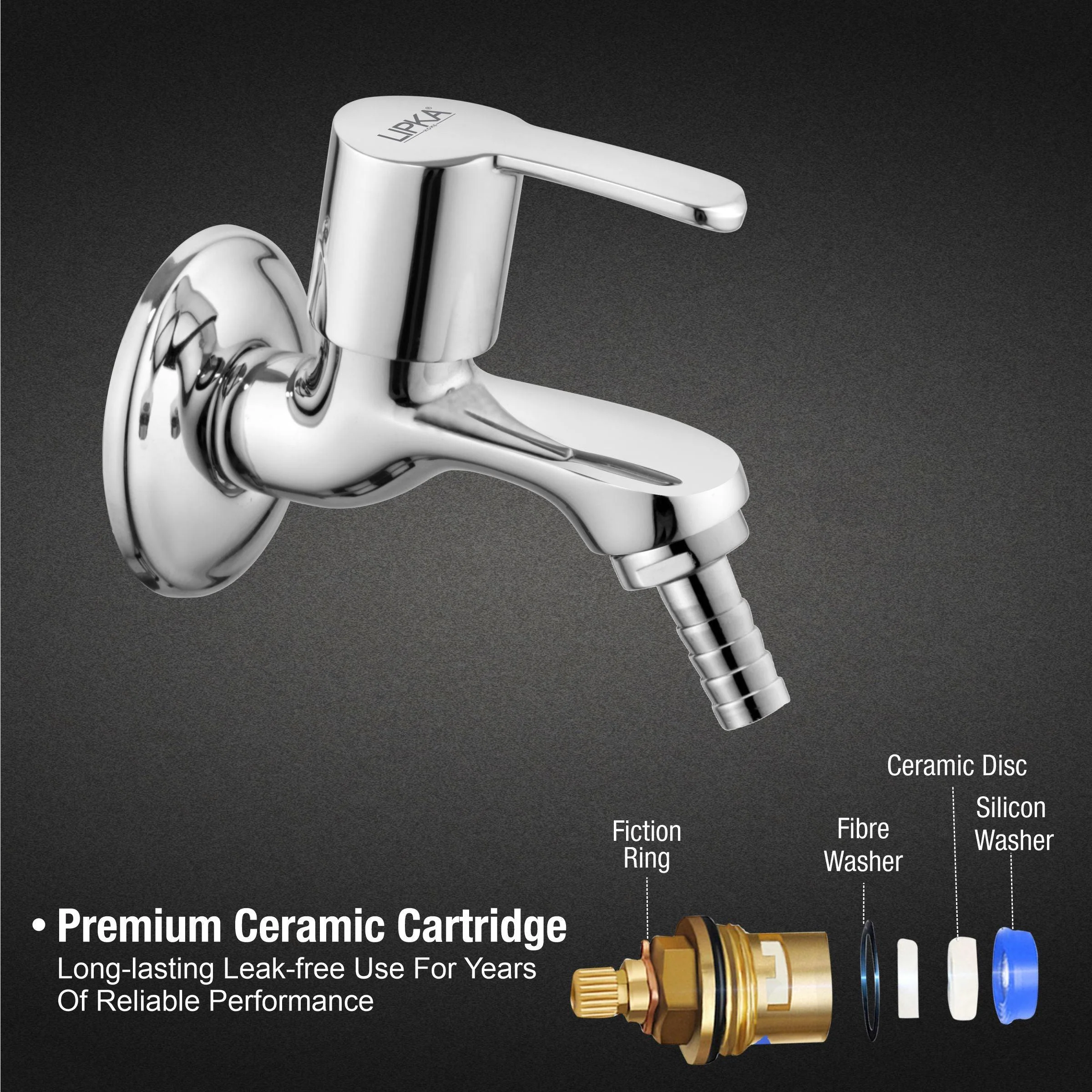 Frenk Nozzle Bib Tap Brass Faucet - LIPKA - Image 4