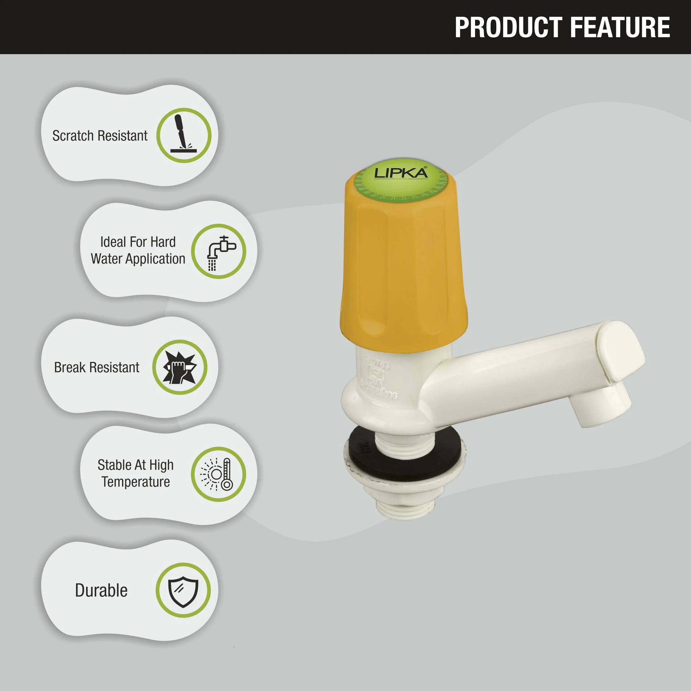 Grand Pillar Tap PTMT Faucet - LIPKA - Image 5