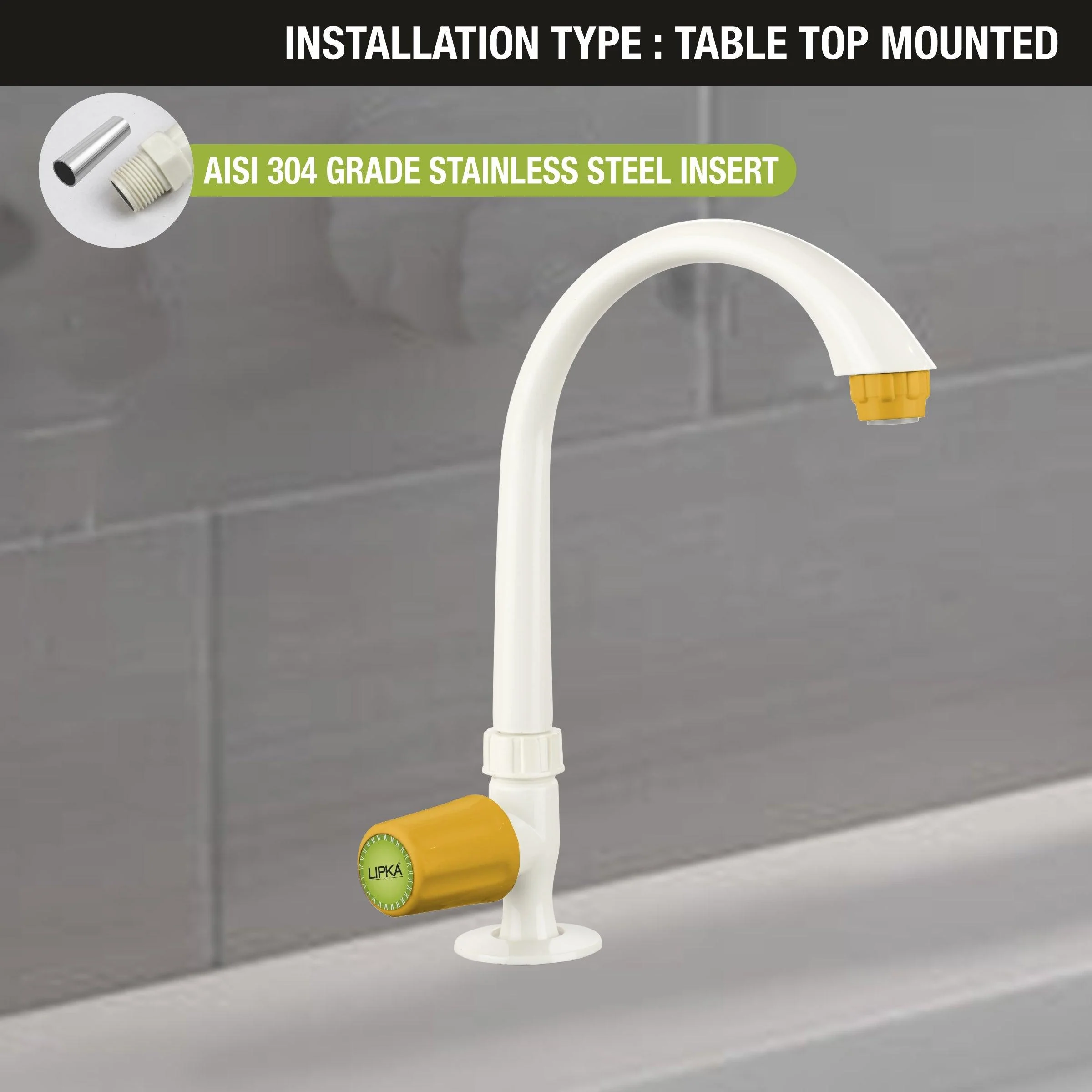 Grand PTMT Swan Neck Faucet - LIPKA - Image 3