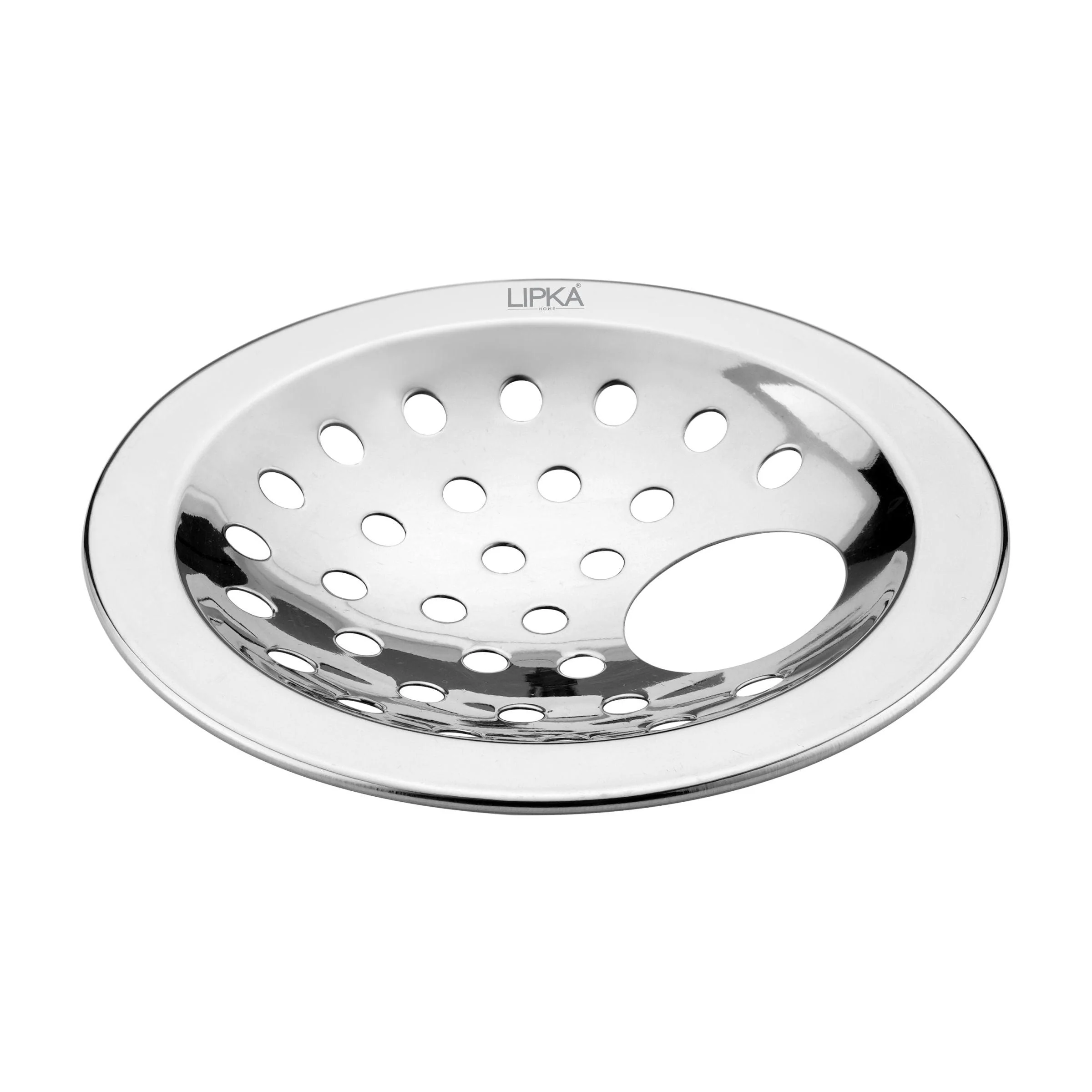 Heavy Snow Round Flat Cut Floor Drain with Hole (5 inches) - LIPKA