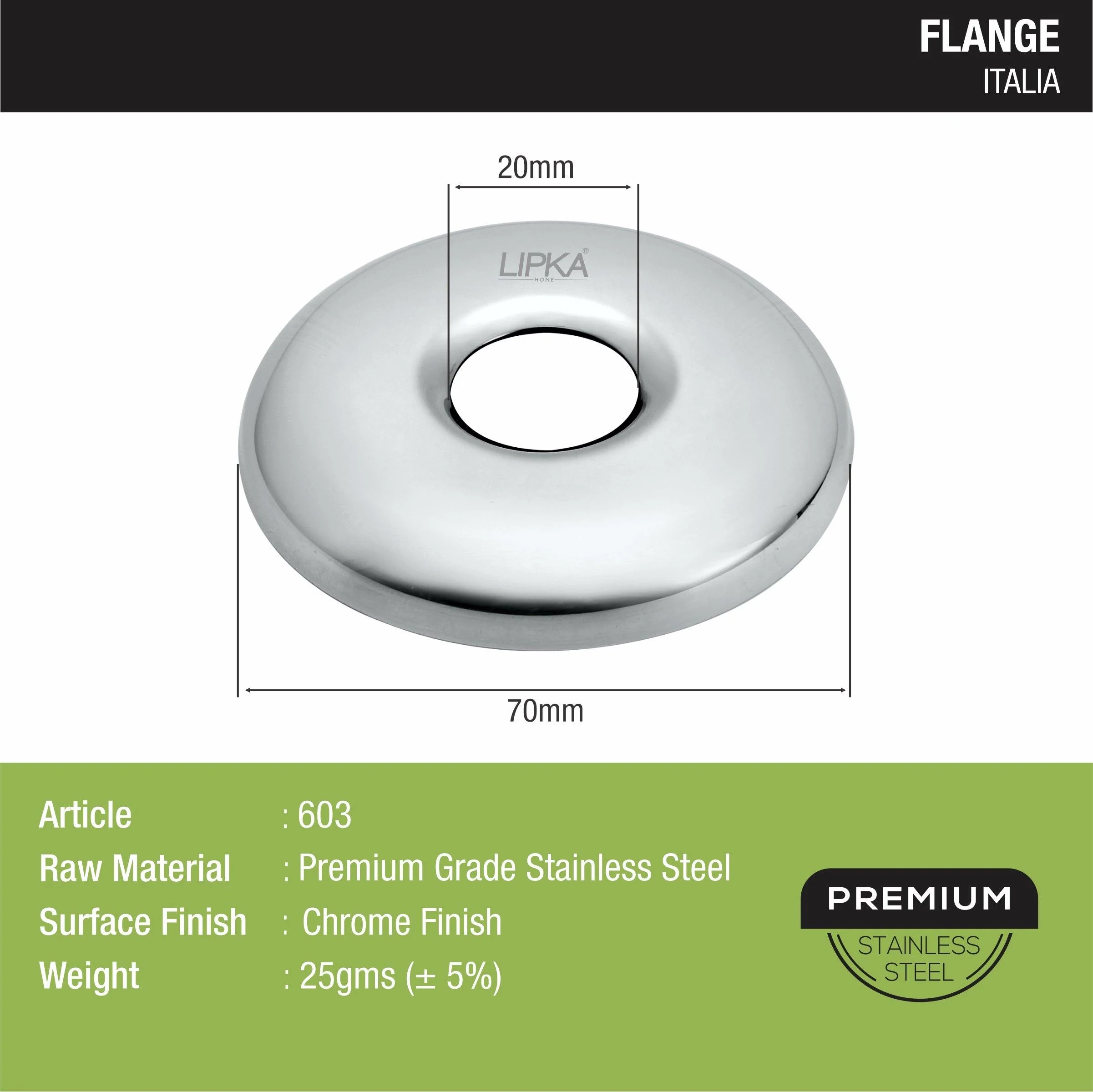 Italia Flange Pack of 10 - LIPKA - Image 2