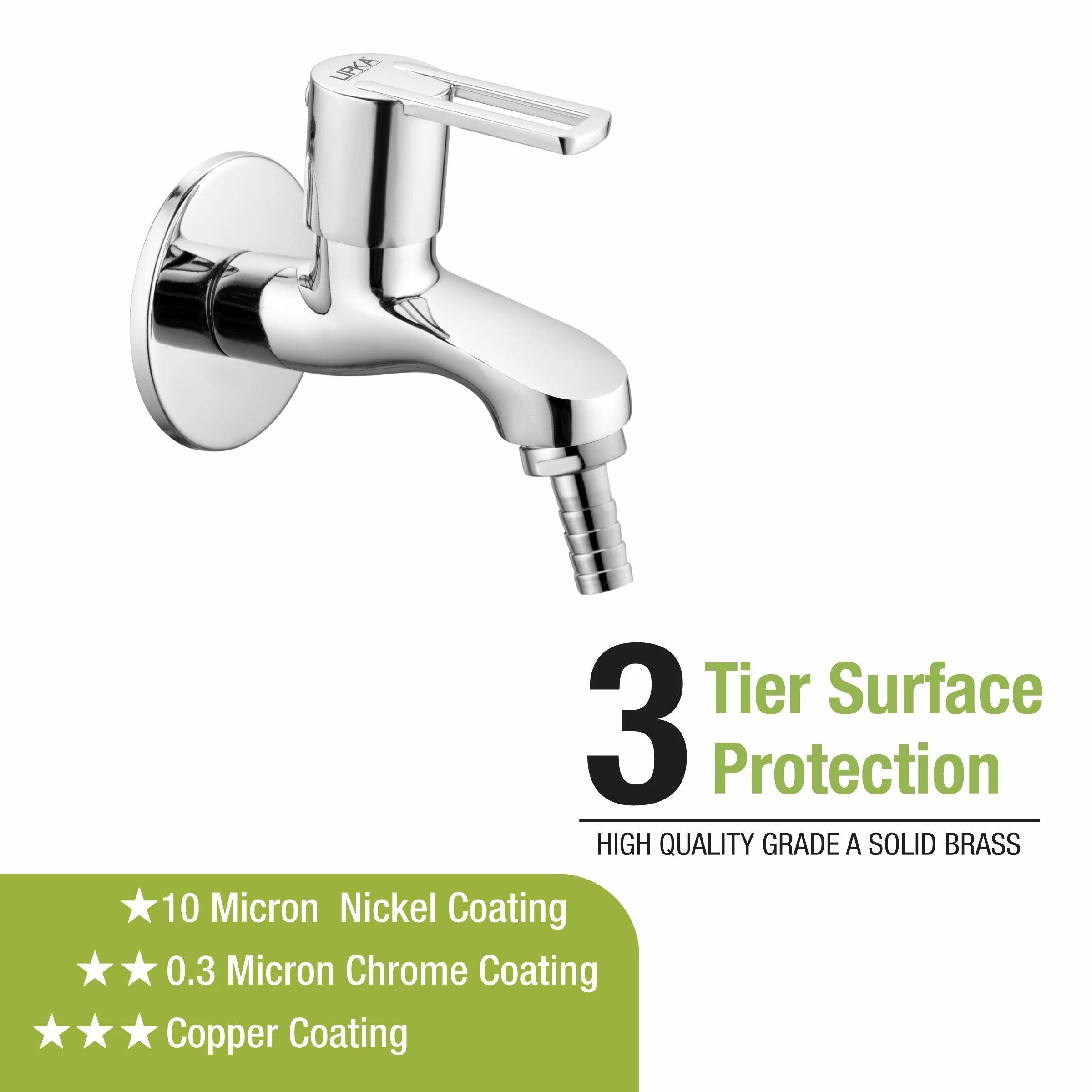 Kube Nozzle Bib Tap Brass Faucet - LIPKA - Image 4