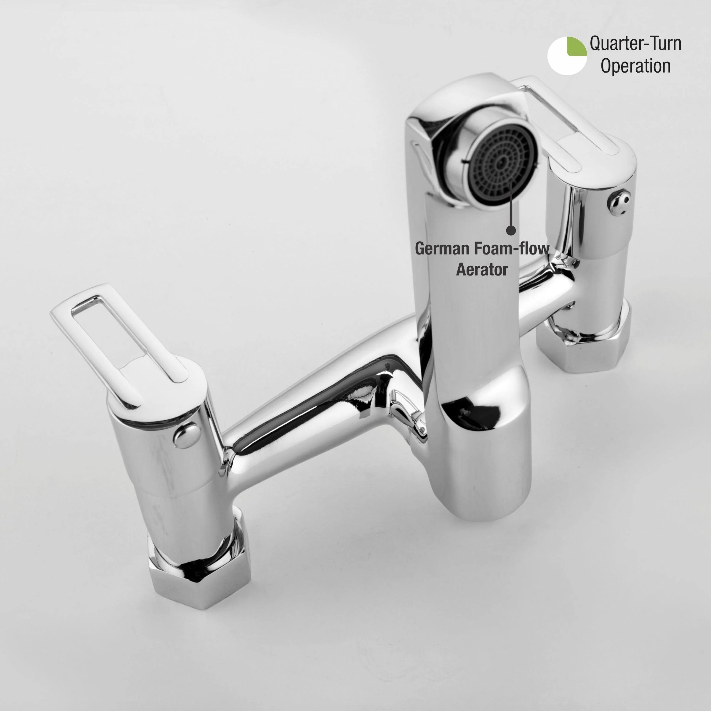 Kube Wall Mixer Brass Faucet - LIPKA - Image 5