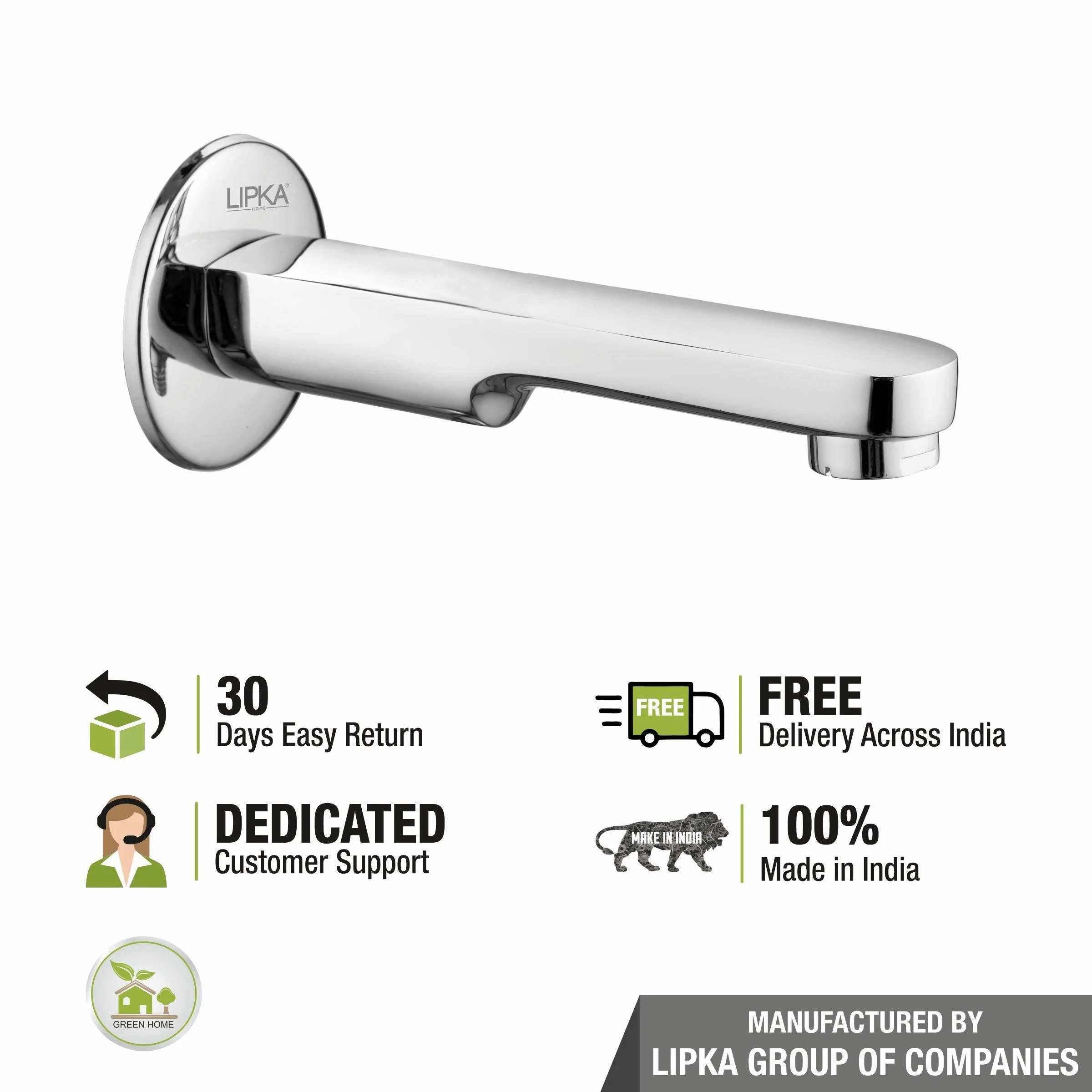 Kyron Bathtub Spout Brass Faucet- LIPKA - Image 5