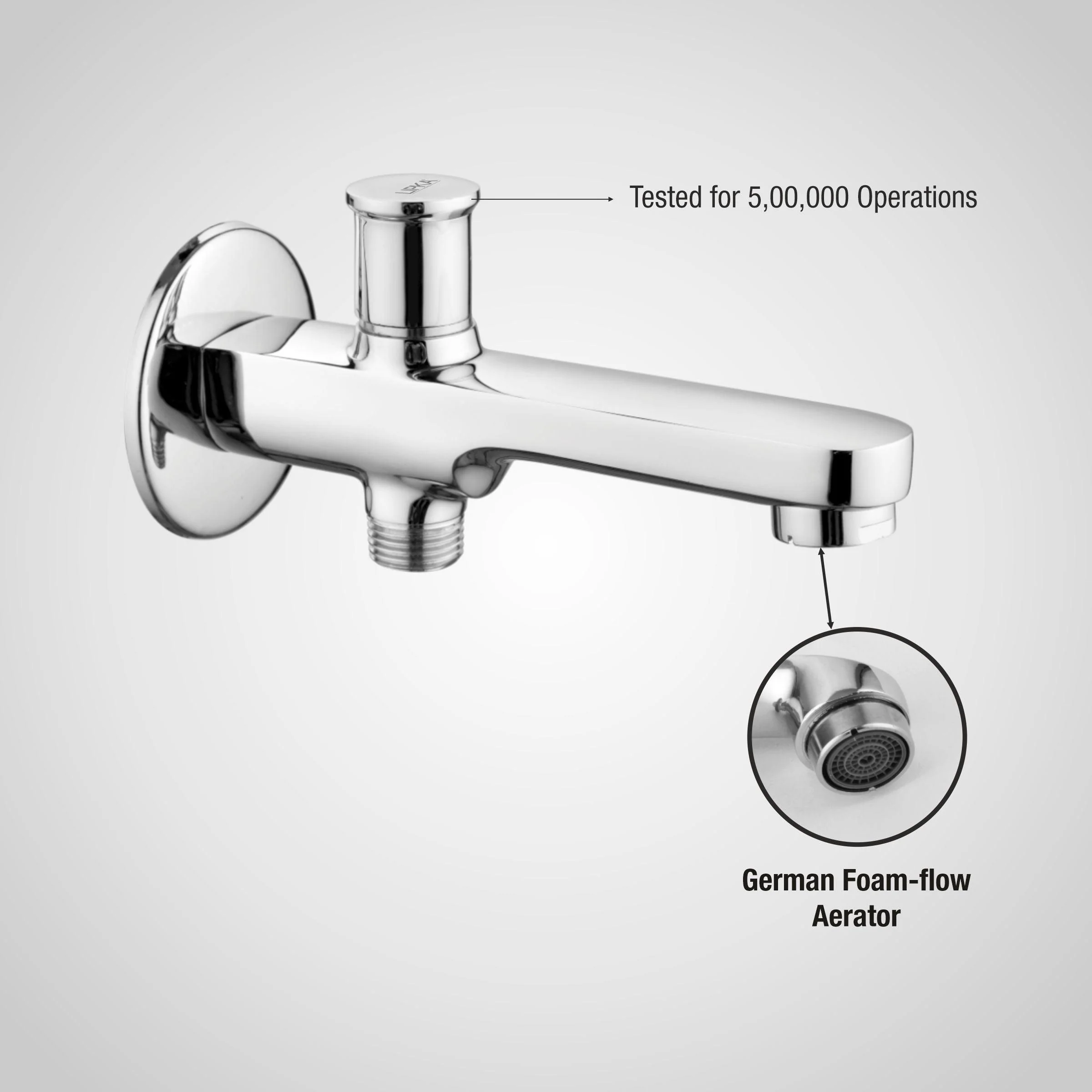 Kyron BathTub Spout Tip-Ton Brass Faucet- LIPKA - Image 4