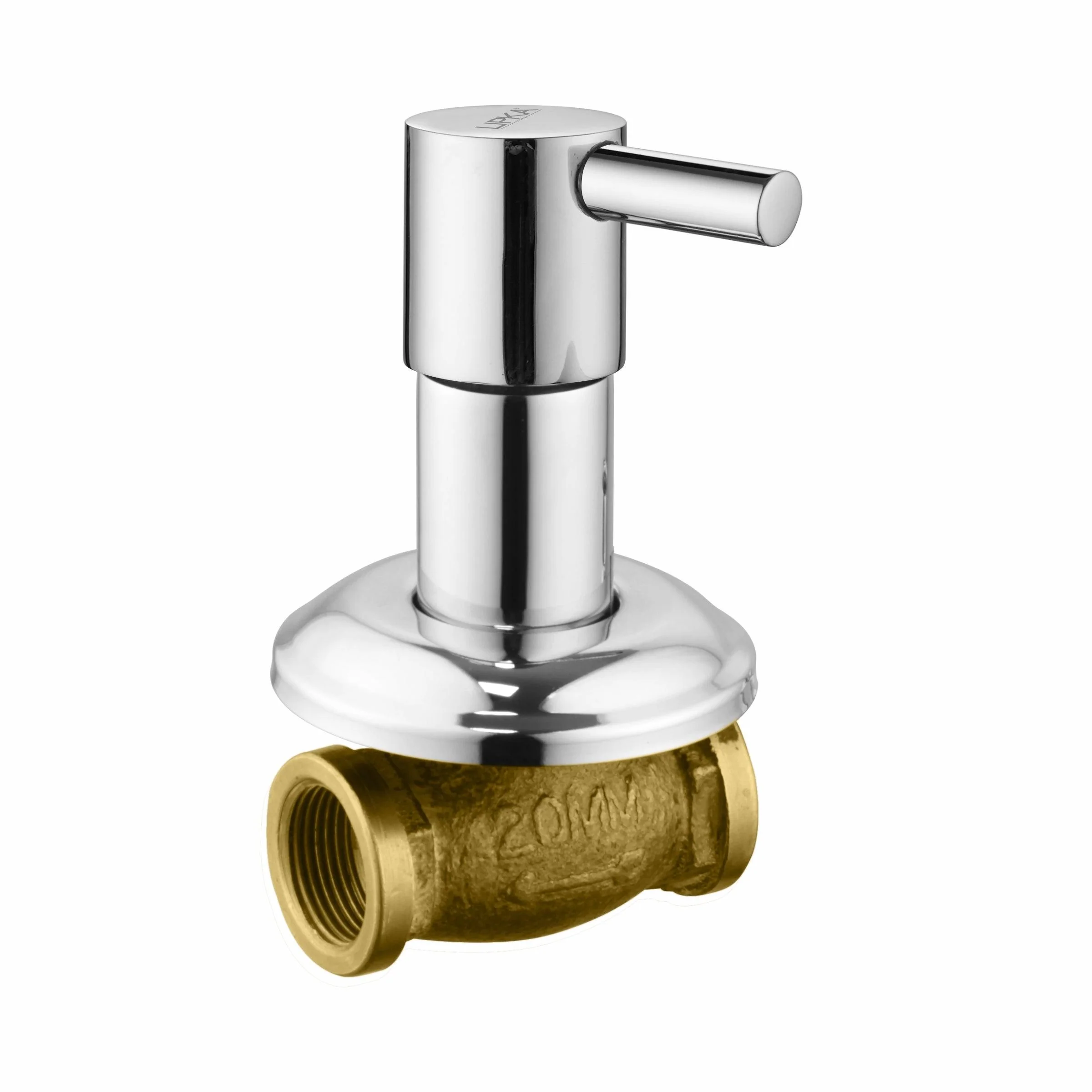 Kyron Concealed Stop Valve (20mm) Brass Faucet - LIPKA