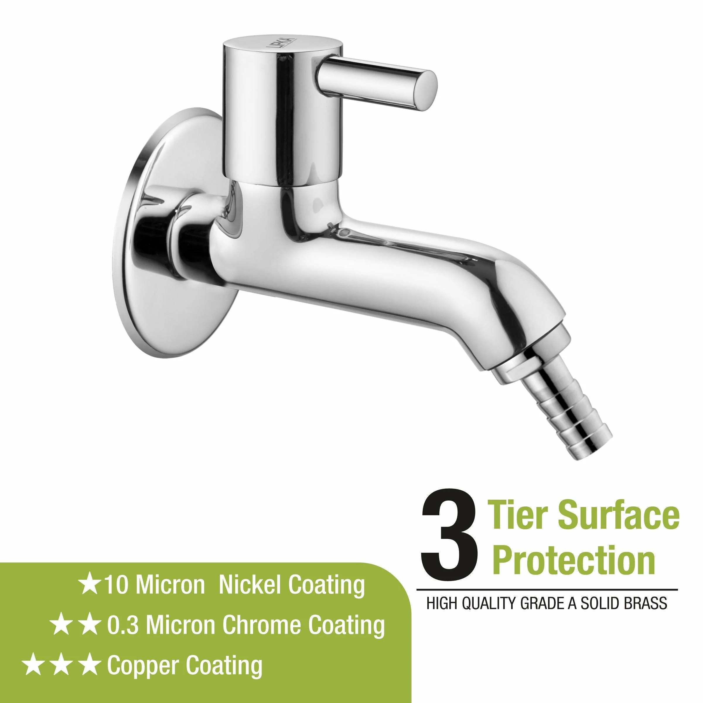 Kyron Nozzle Bib Tap Brass Faucet - LIPKA - Image 4