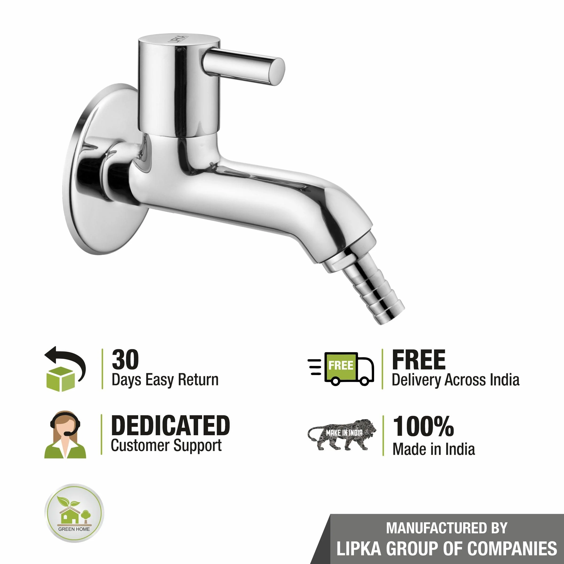 Kyron Nozzle Bib Tap Brass Faucet - LIPKA - Image 6