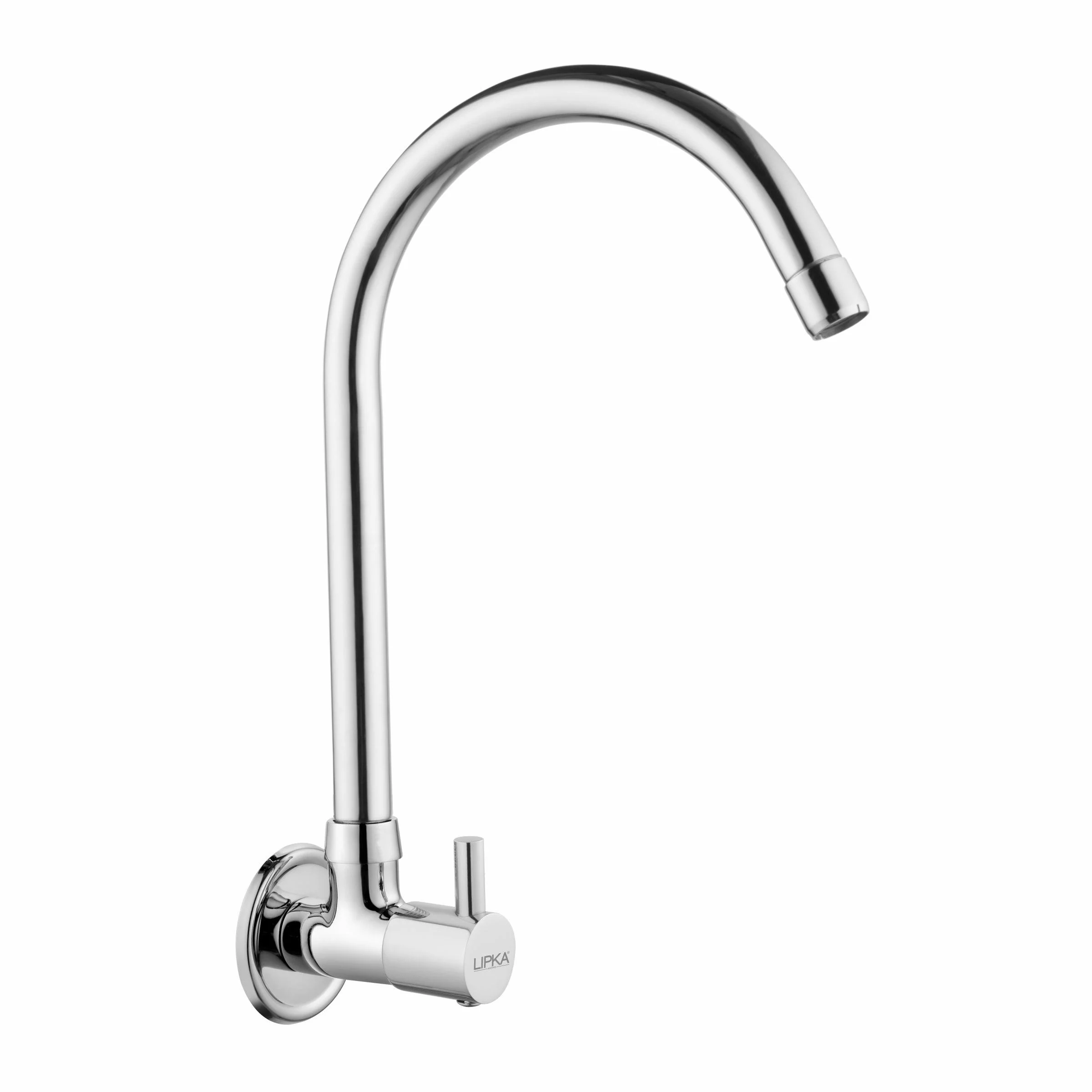 Kyron Sink Tap Brass Faucet with Round Swivel Spout (20 Inches) - LIPKA