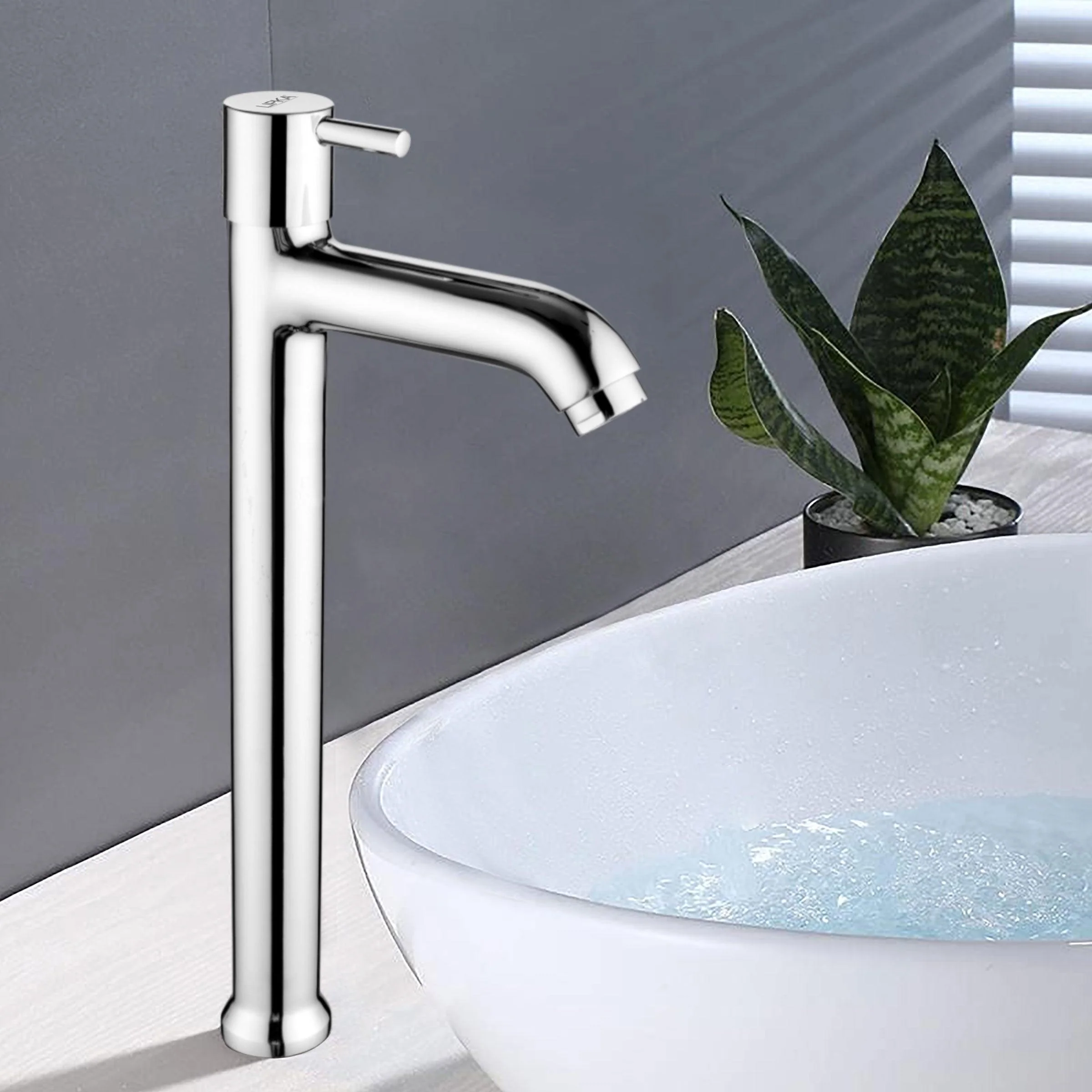 Kyron Tall Body Pillar Tap Faucet- LIPKA - Image 7