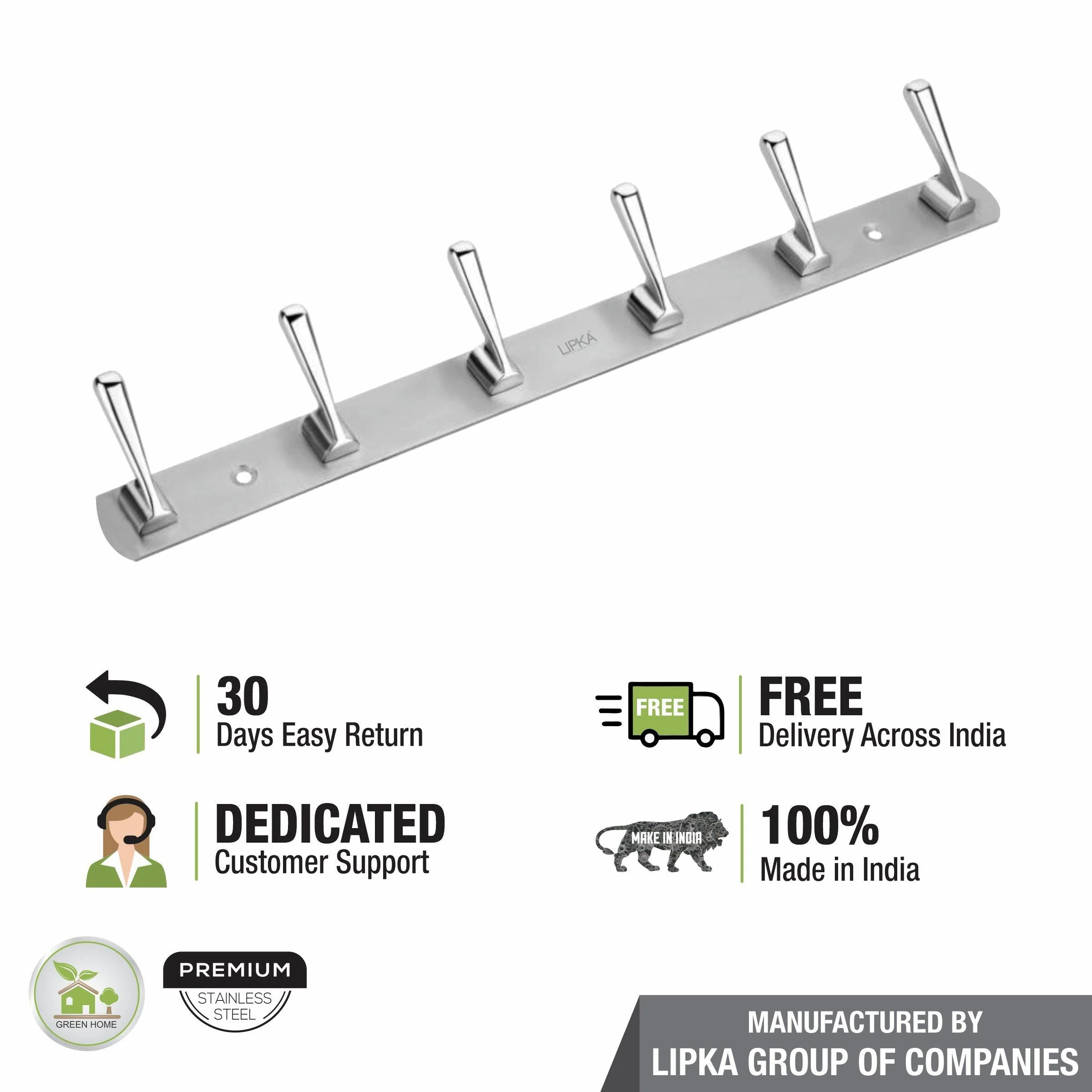 Lotus Robe Hook (6 Pin) - LIPKA - Image 5
