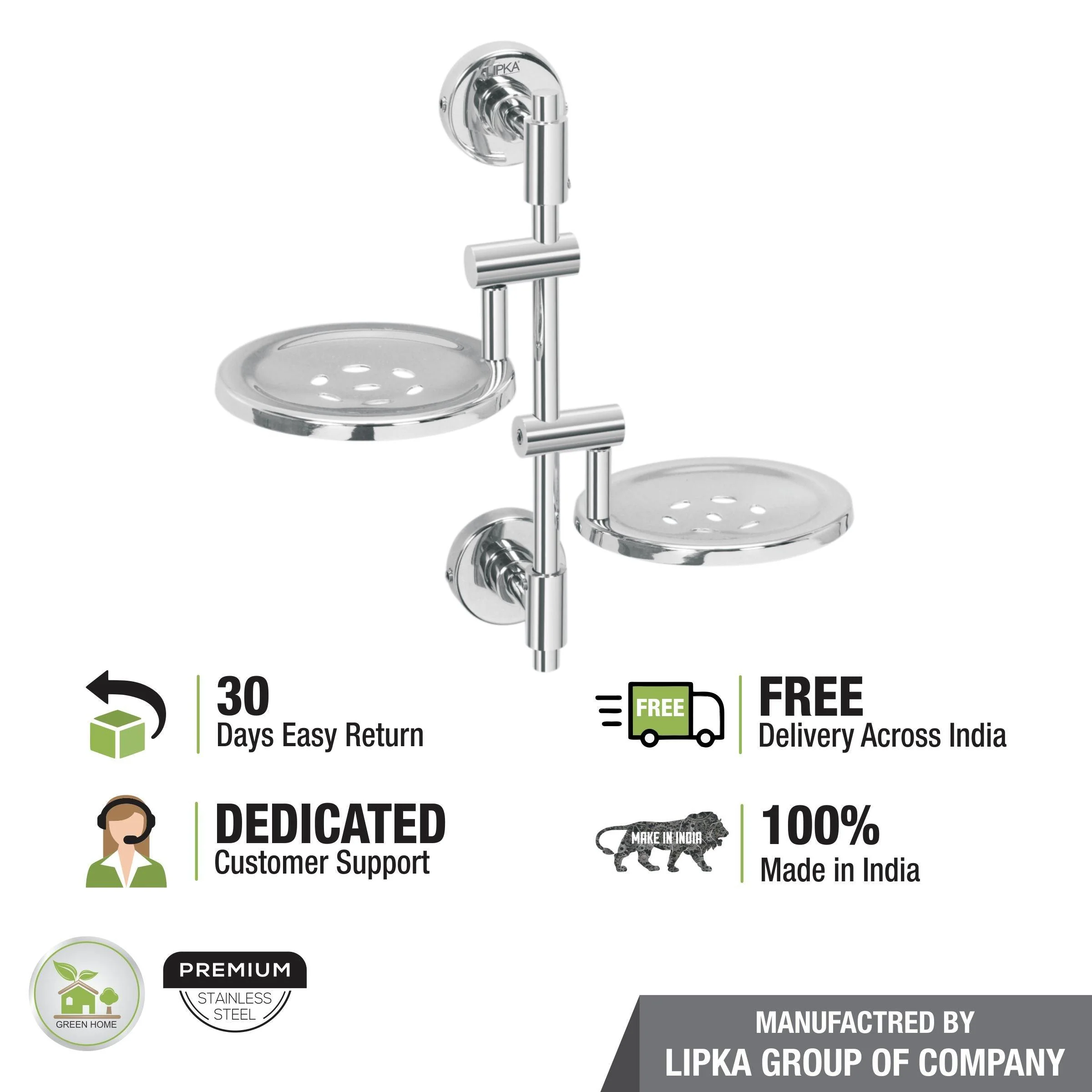 Lunar Double Soap Dish - LIPKA - Image 3