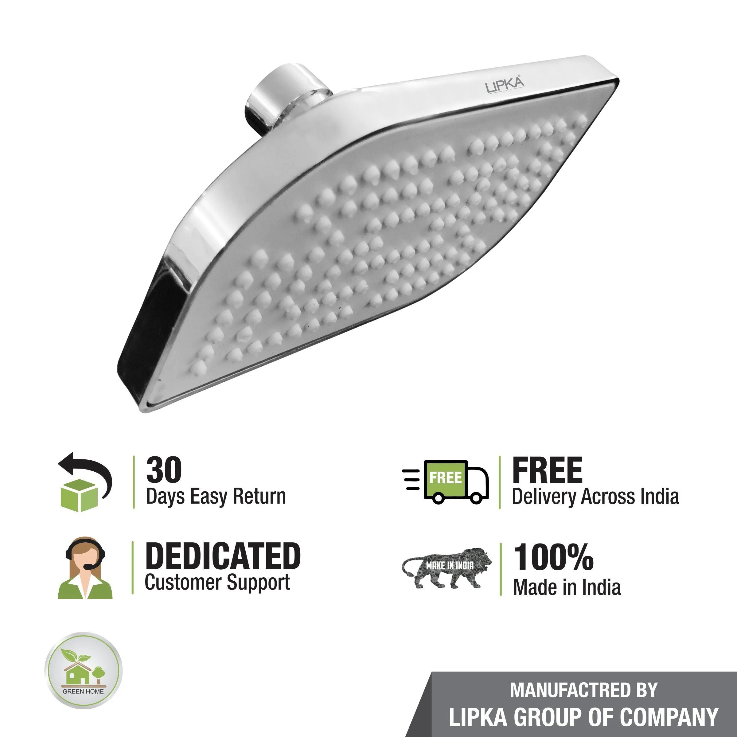 Madrid Overhead Shower (3.25 x 5 Inches) - LIPKA - Image 5