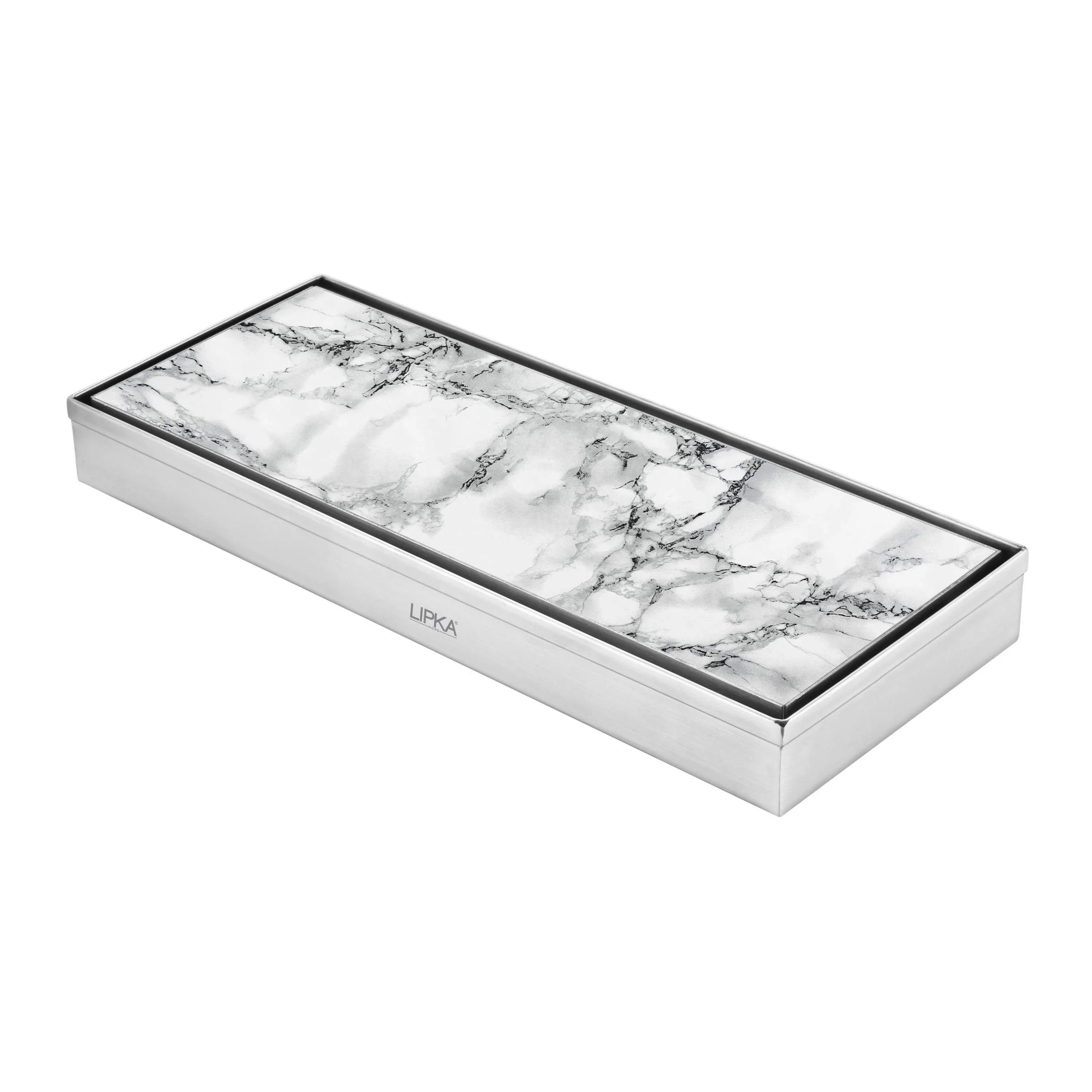 Marble Insert Shower Drain Channel (18 x 5 Inches) - LIPKA