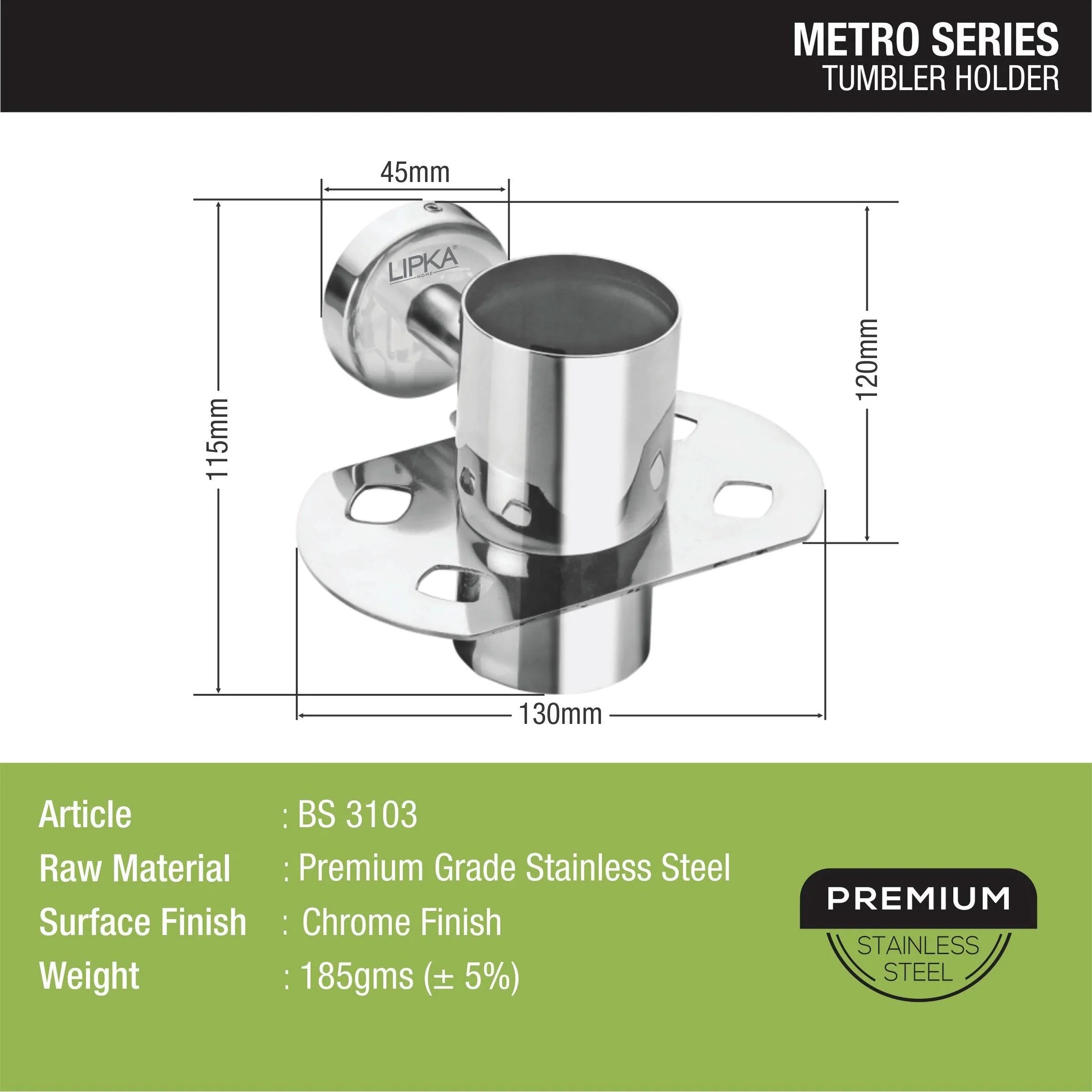 Metro Tumbler Holder- LIPKA - Image 2