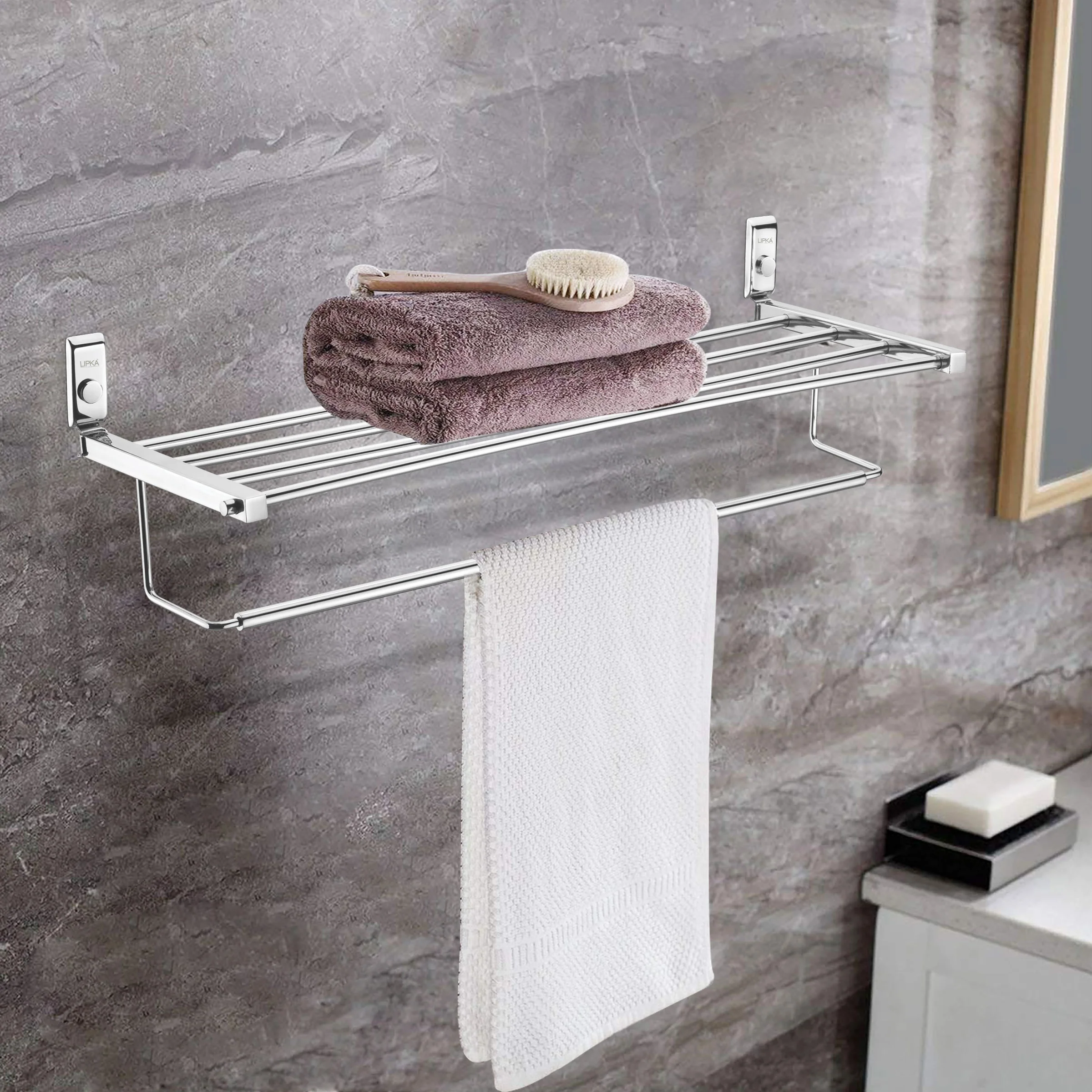 Navigate Towel Rack 304-SS (24 Inches) - LIPKA