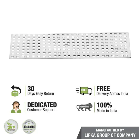 Palo Commercial 304-Grade Floor Drain (8 x 24 Inches) - LIPKA - Image 4