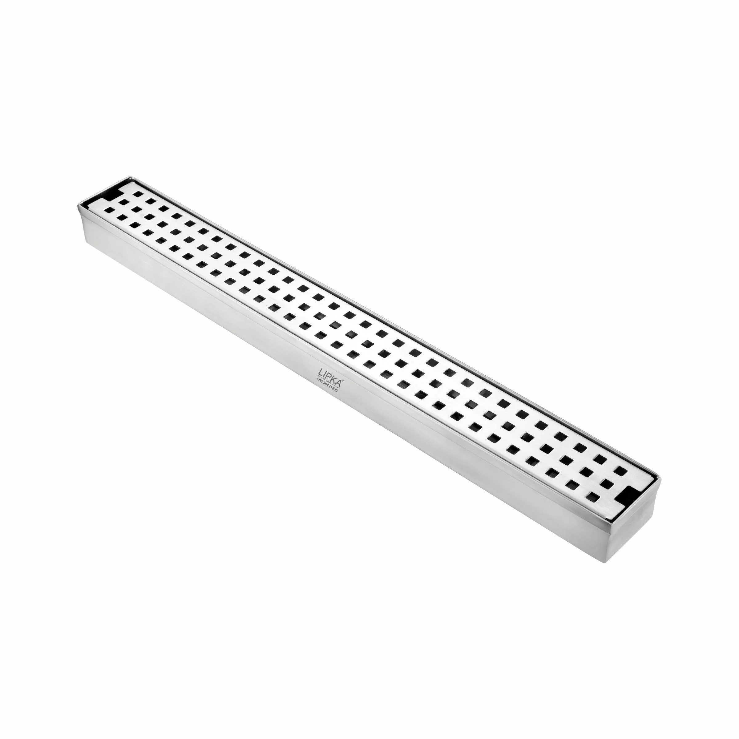 Palo Shower Drain Channel 304-Grade (12 x 2 Inches) - LIPKA