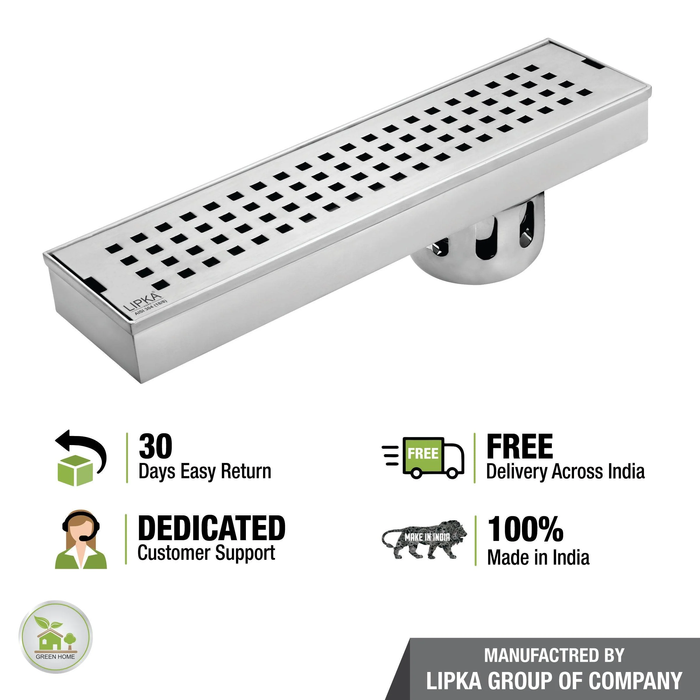 Palo Shower Drain Channel (40 x 3 Inches) - LIPKA - Image 6