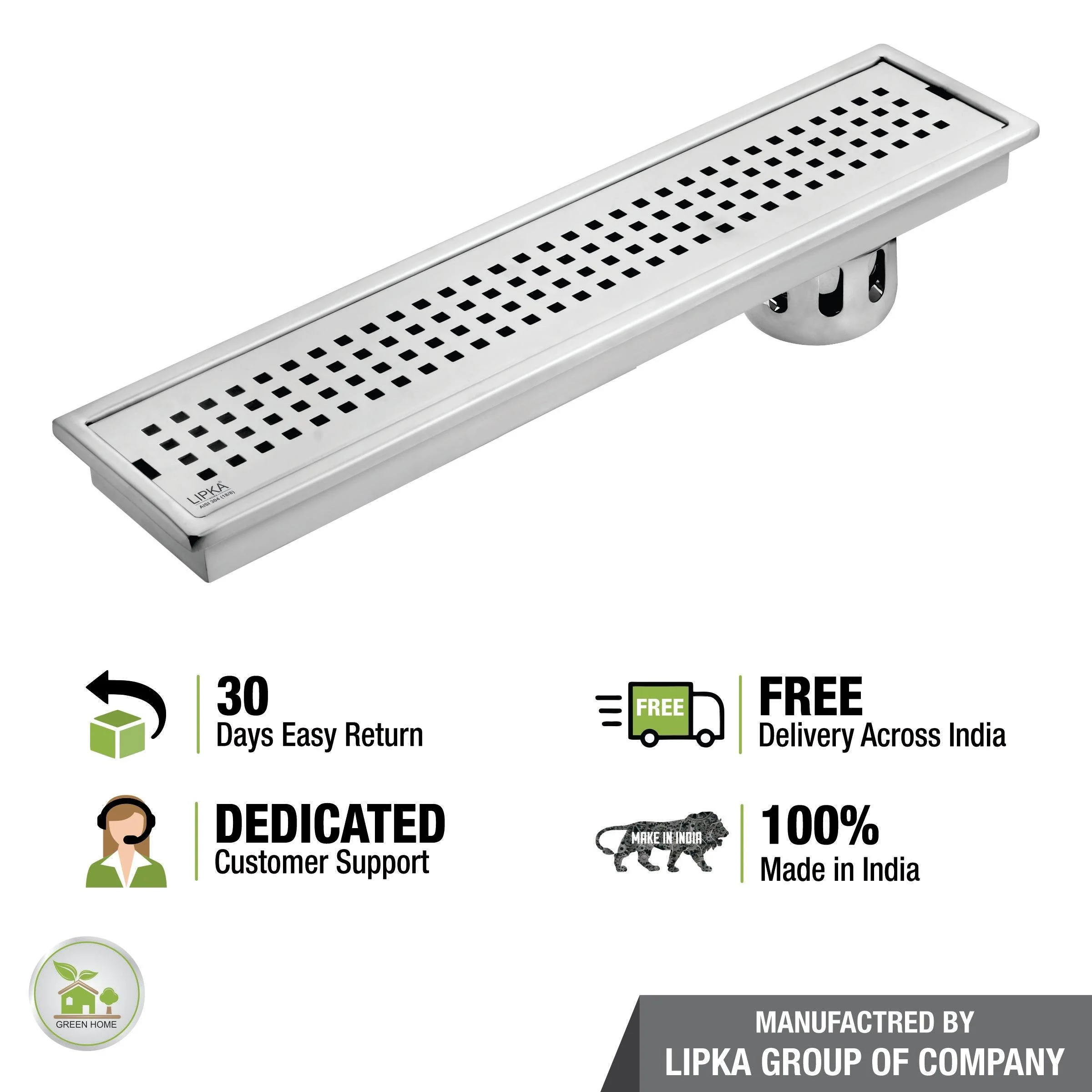 Palo Shower Drain Channel (40 x 4 Inches) - LIPKA - Image 6