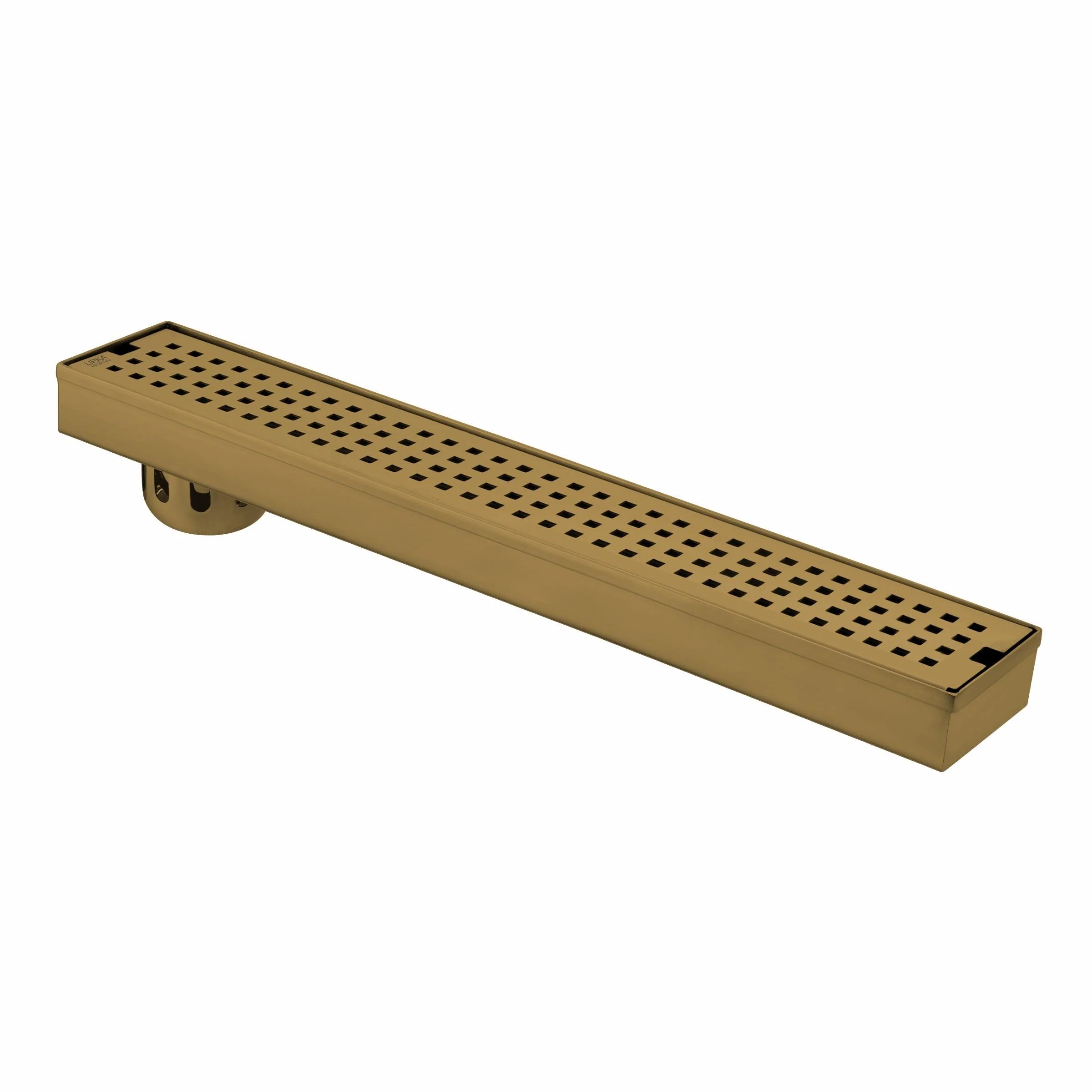 Palo Shower Drain Channel - Yellow Gold (36 x 3 Inches) - LIPKA